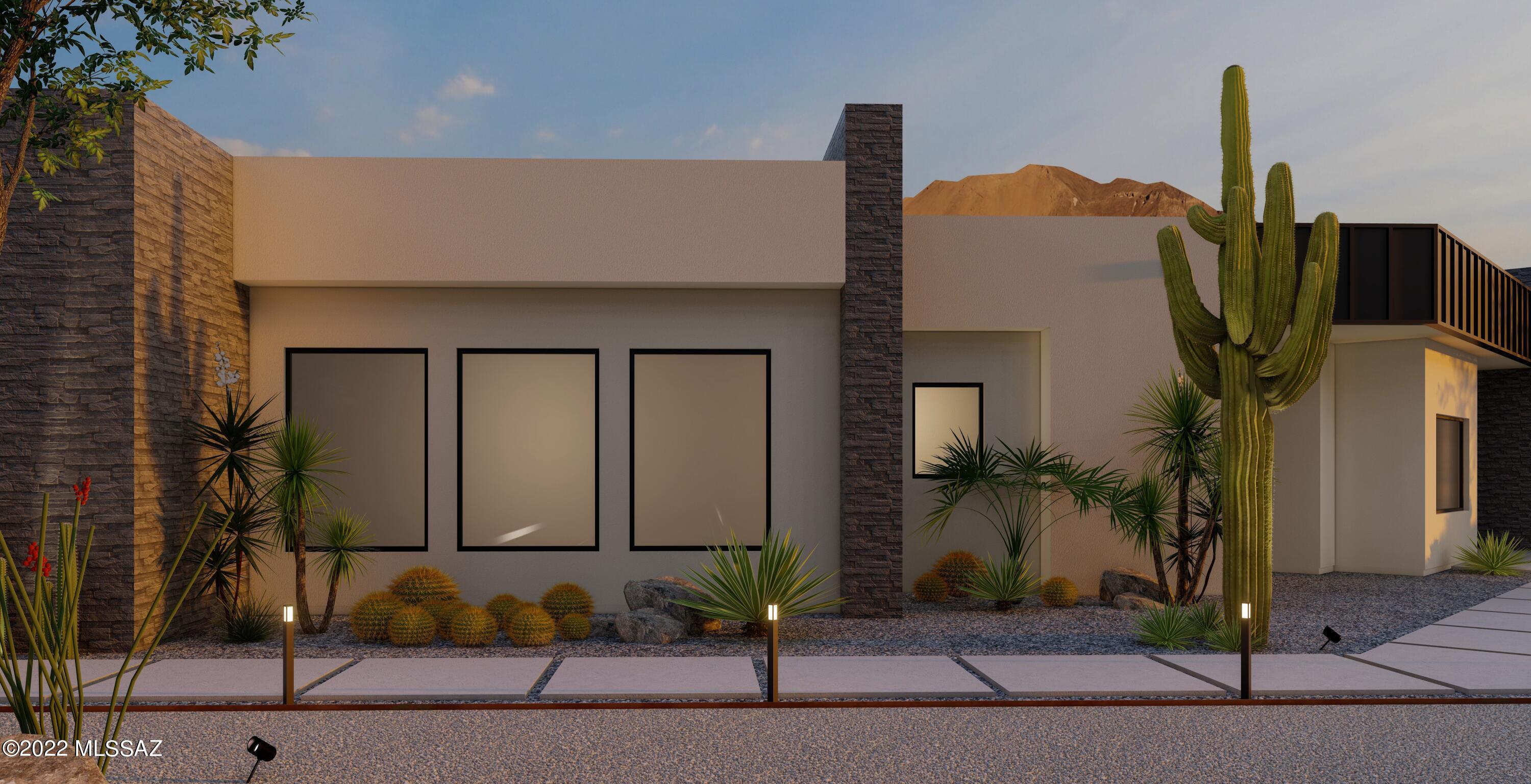 New Construction - Southwest Contemporary Custom Home