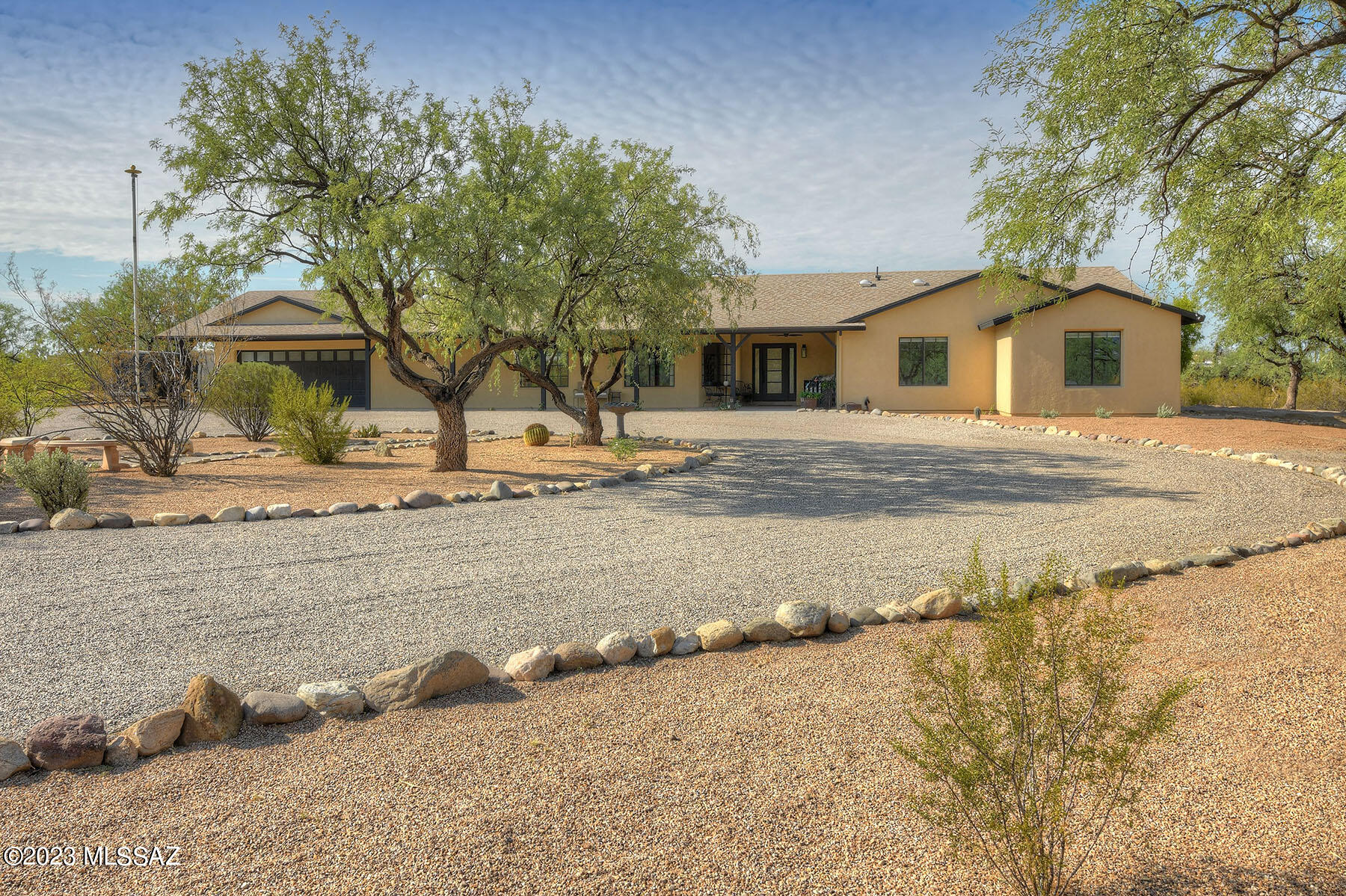 Reduced Beautiful home with gorgeous finishes. Attached guest house both completely updated. One bedroom GH has a full kitchen great bath with no step shower fully tiled and modern. Main home has 3 large bedrooms and could be possible fourth with a few minor changes. Great room has a lovely fireplace plenty of living space which connects to this gorgeous kitchen multiple islands quartz counters slick waterfall edge. Full dining room completes this wonderful open floor plan that is an entertainer's dream. This home is a must see. The 1.44 acre lot of horse property is very private no hoa gives you options to park an RV or all of the toys you could want. This home has been updated with quality and love, newer septic, roof and a/c units come enjoy the mountain views and make this home yours. Seller will accept or counter offers between $899,900 and $925,000.