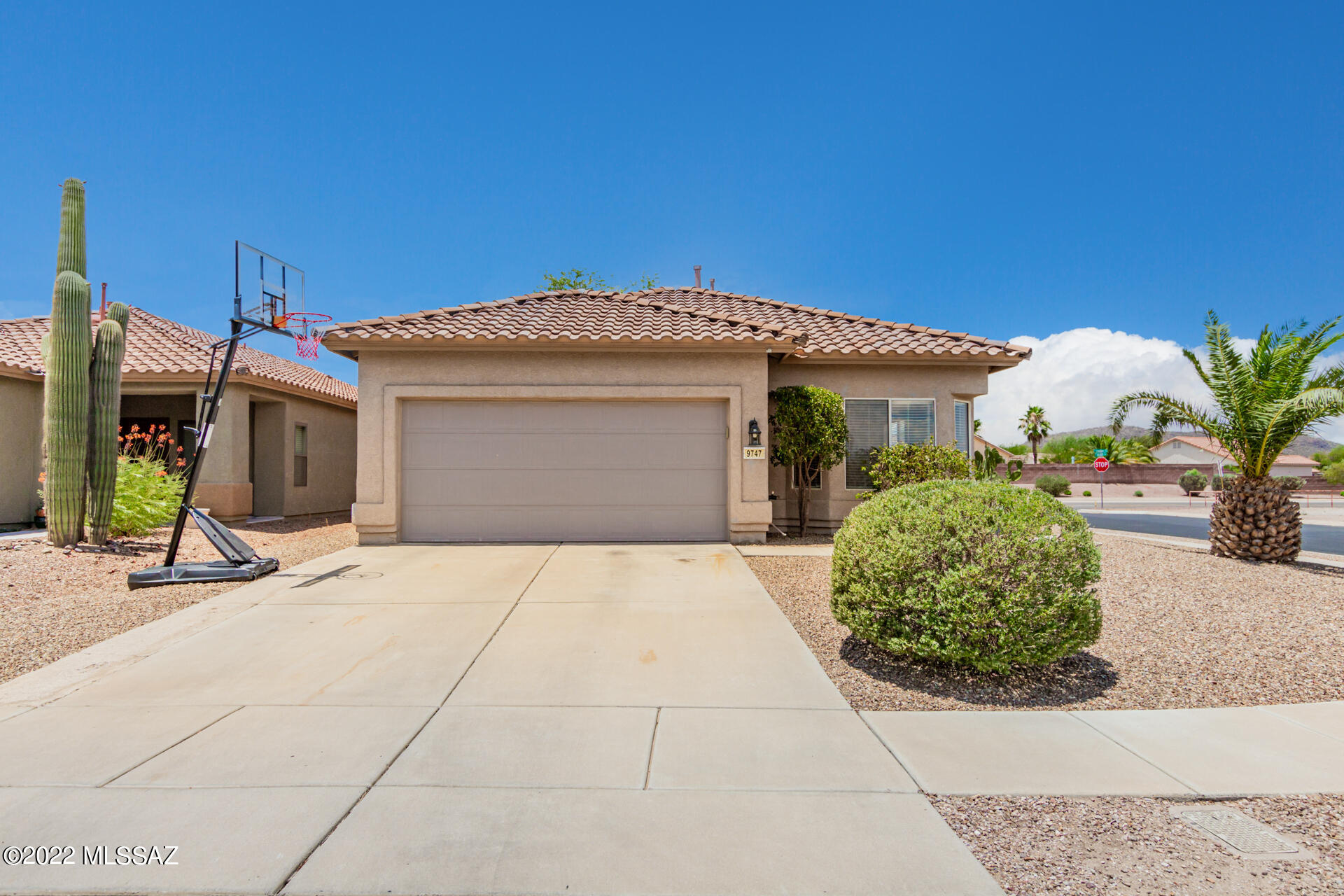Lovely 3 bedroom, 2 bath home on a corner lot with mountain views in desirable Continental Ranch. Newer appliances, new interior paint, large owner's suite, fireplace in the living room. You will love the large entertaining backyard with trees and covered patio including a shed for storage and new sun shades. Close to I-10, shopping with so much to offer.