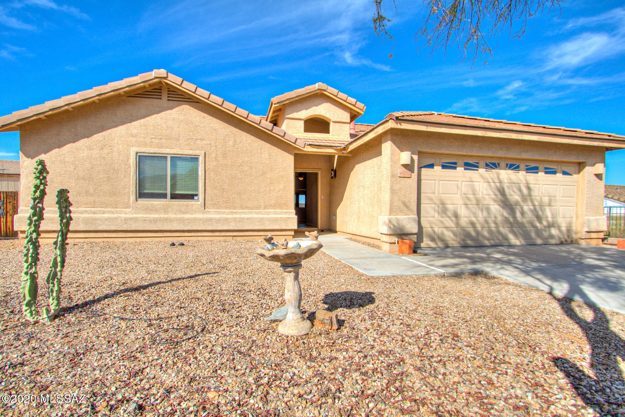 Look no further because this home is it! This gorgeous home is located on a cul-de-sac with mountain vista views, and a BONUS room not included in the square footage. All three nice sized bedrooms have their own walk in closets, blank canvas backyard is ready for your designers touch making this home PERFECT for the first time homeowner. Take advantage of the walking trails, and highly coveted Vail school district.