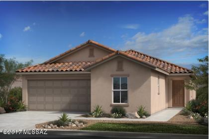 This home has been reduced over $6000 with use of Builder's preferred lender. Brand New KB 3 Bed + Den / 2 Bath Home in Beautiful Gated Community on Northwest Side adjacent to the Omni Tucson National Golf Resort. This spacious home sits on beautiful private lot with no neighbors behind. This Spacious, Highly Energy Efficient home has 9'Ceilings and Large Covered Patio in Back. The Gourmet Kitchen  includes Upgraded Stainless Steel Appliances including a Gas Cooktop, Combination Microwave Wall Oven with Steam Clean Accubake, and Side by Side French Door Refrigerator. The kitchen will also offer Solid Surface Countertops w/ Custom Backsplash. Cherry Shaker Panel Cabinets with 42'' Uppers. Flooring will consist of Upgraded 20x20 tile in all traffic area and Upgraded Carpet and Pad in Bedroo