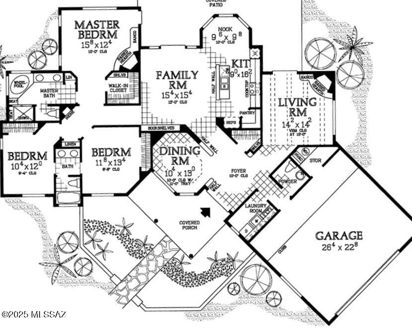 Drawn and HOA approved planned lot with completed survey (staked and landmarked). Septic and water installed and connected