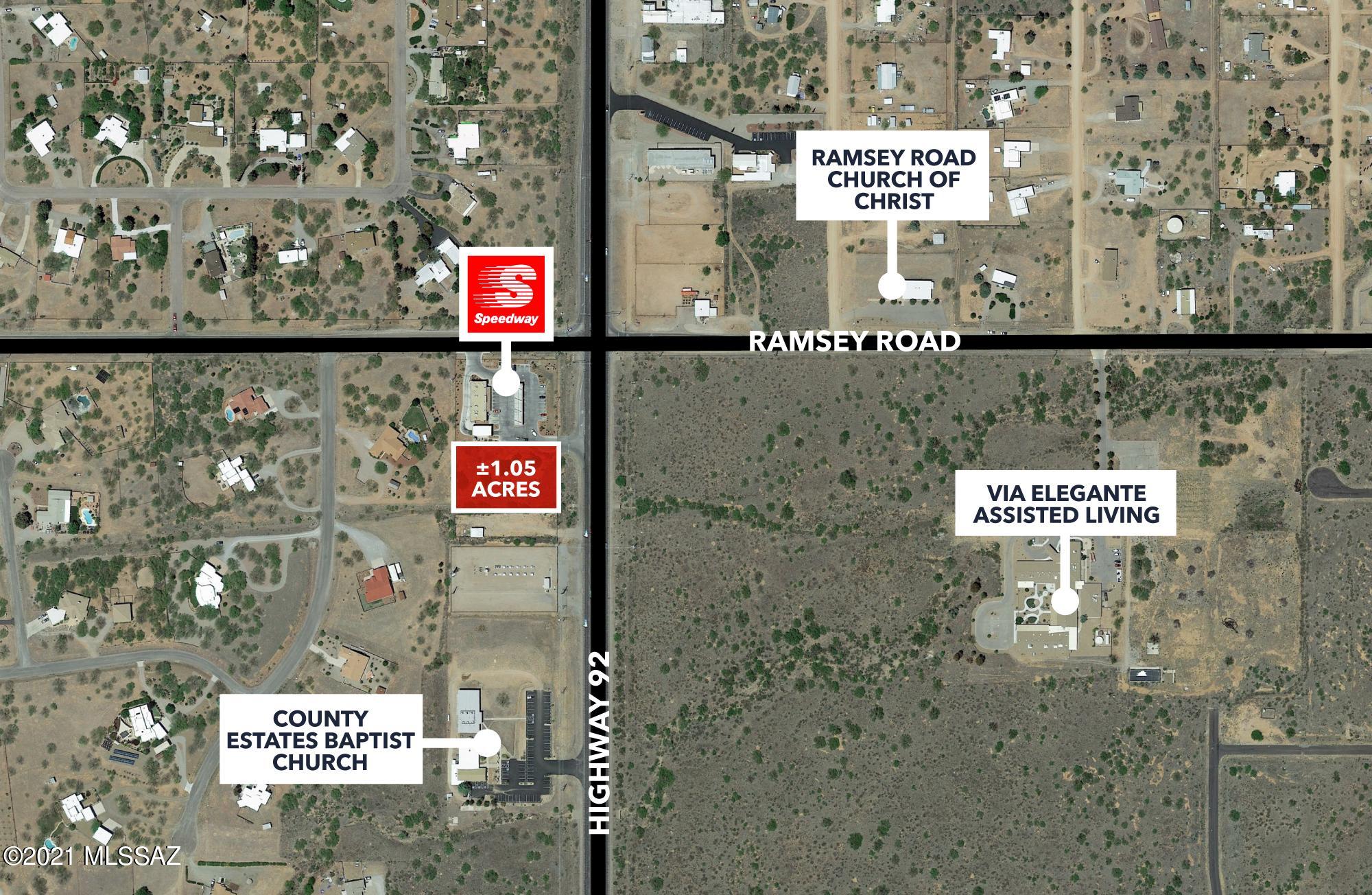 A commercial parcel exceeding one acre in size is currently available for purchase in Sierra Vista/Hereford, AZ. Situated along the prominent Hwy 92 near its intersection with Ramsey Canyon Rd, south of the SWC, the property offers breathtaking views of the Huachuca Mountains and Ramsey Canyon. Its strategic positioning includes close proximity to a Speedway gas station at a lighted intersection corner, ensuring excellent visibility with highway frontage. The flat terrain of the parcel makes it suitable for a variety of businesses and restaurants, presenting a compelling investment opportunity at an appealing rate of $2.75 per square foot. For a comprehensive view of the property, consider exploring the virtual tour provided.