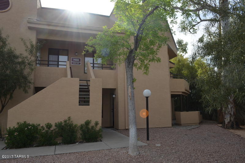 An eastside gem!! One Bedroom, One full bathroon condo in the desirable community of  Coronado Place. Perfect, private location on the outer perimeter of the complex. Ground floor corner unit. Wonderful natural light. Great floor plan with a large living room & quiet master bedroom. Numerous closets offer plenty of storage. Wonderful Pool Area and Rec Room Amenities. Near public transportation, shopping, Udall Park and Sabino Canyon. This is a must see Property that won't last! Show and Sell!