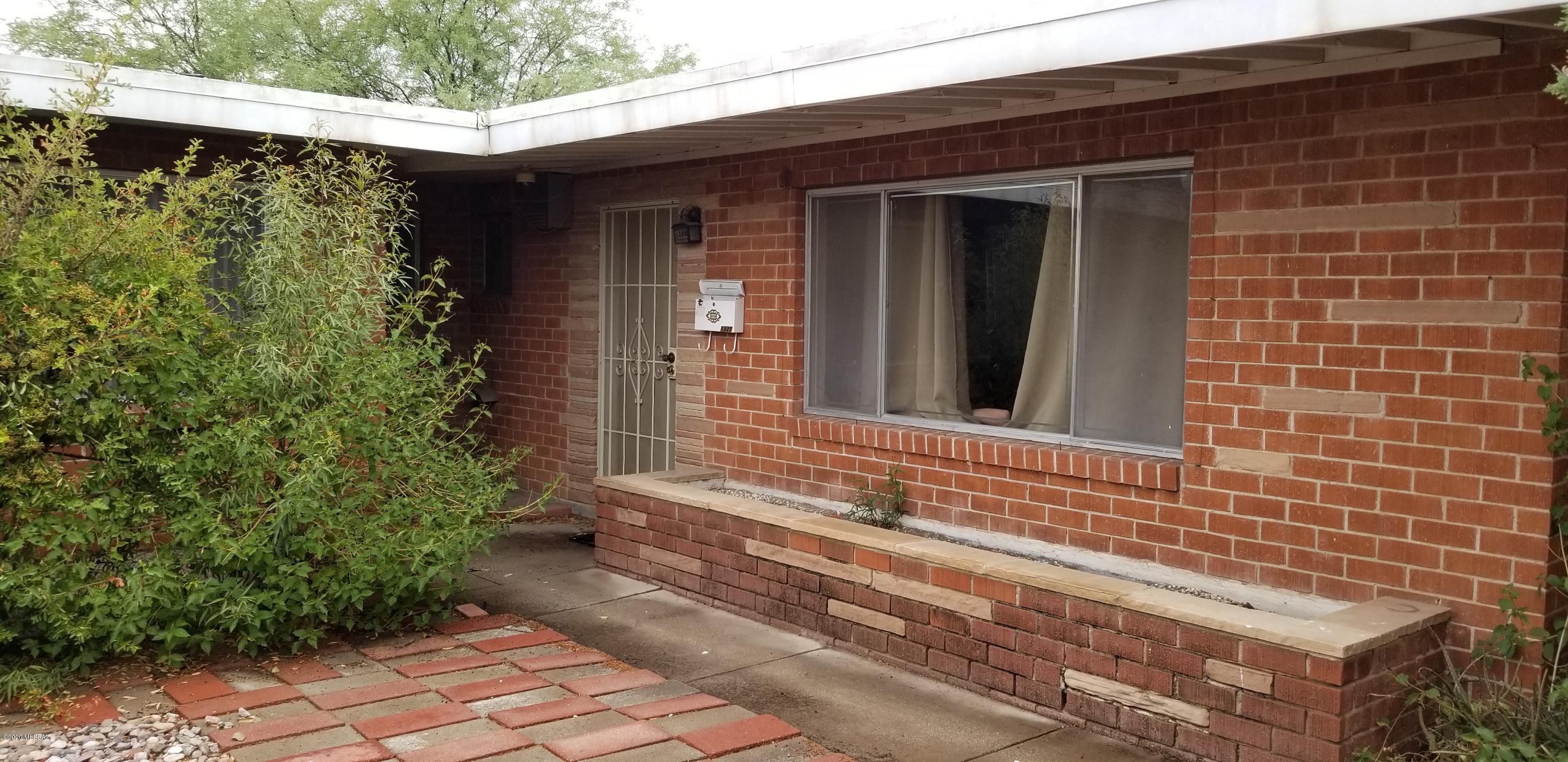 Red Brick Triplex & Duplex in popular North University area location.  Triplex has two 2-bedroom, 1-bath units with large 3-bedroom, 2-bath 3rd unit.  Duplex has two 2-bedroom, 1-bath.  Enclosed ample shared yard, carports offer convenient parking for the tenant.  Single water meter for each building but individual gas and electric meters for each unit.  Separate A/C and Washer/dryer access.  Mature vegetation offers privacy and curb appeal.  Interiors with many updates including tiled floors for easier upkeep.  Great investment properties in unbeatable location.  Tenants pay TEP and SWG.  All units occupied, do not disturb tenants.  Buyer to verify all listing information.  Properties sold ''As-is''.