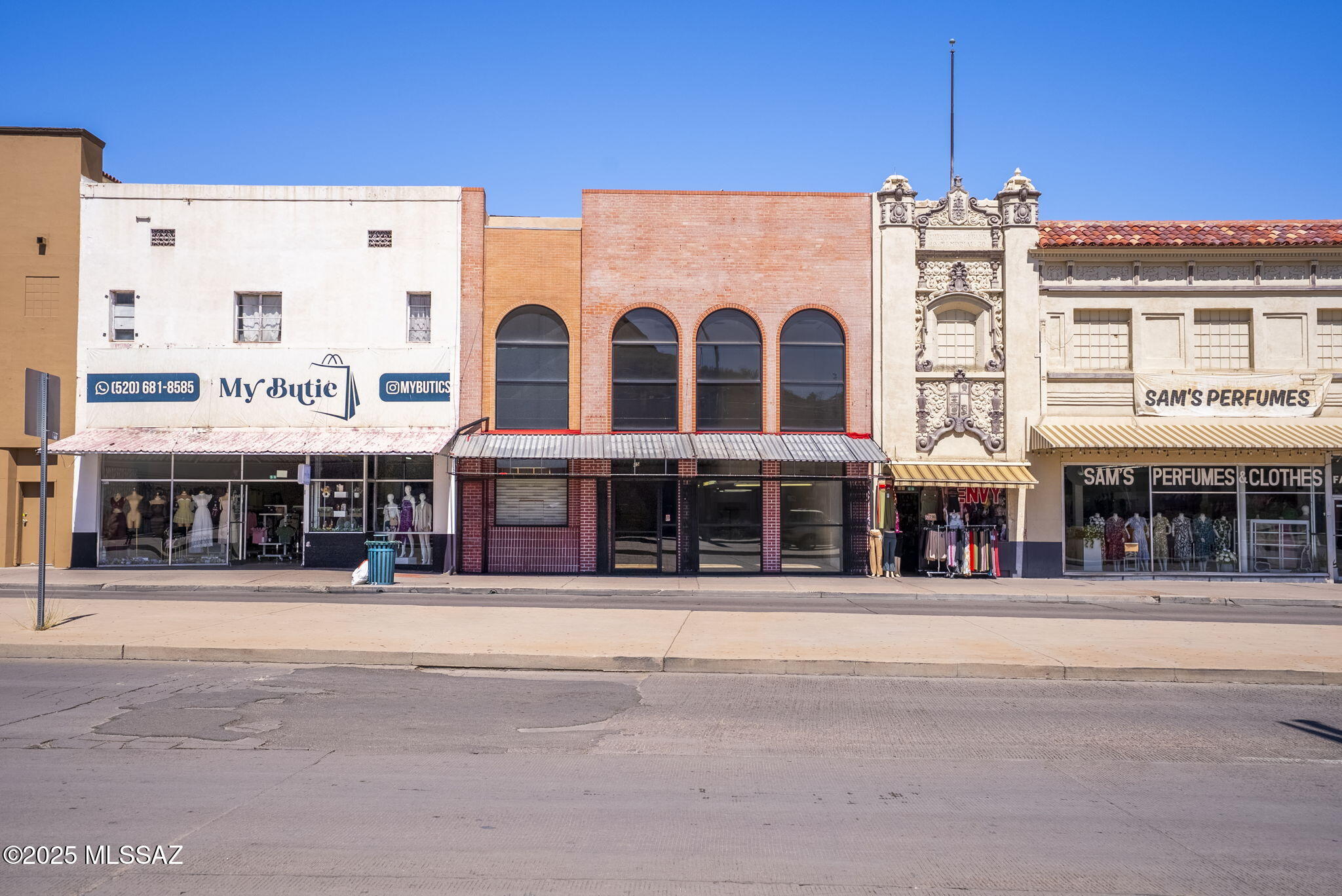 Prime commercial opportunity in the heart of downtown Nogales! 

Located at 65 N. Grand Avenue, this iconic and highly visible property presents an exceptional opportunity for investors or owner-users seeking a strategic location in Nogales' vibrant downtown corridor. Positioned along one of the city's most traveled thoroughfares, it offers strong daily traffic counts, excellent street frontage, and close proximity to the U.S.-Mexico border.

The building's flexible layout can accommodate a variety of uses, including retail, office, or service-oriented businesses. Its prominent façade along Grand Avenue ensures maximum exposure, while rear access from N. Terrace Avenue provides convenient entry for both customers and deliveries.

Surrounded by established businesses, government offices, and steady pedestrian activity, the property is ideally situated to attract both local patrons and cross-border clientele. This prime combination of location, accessibility, and visibility makes it a rare offering in the Nogales commercial market.