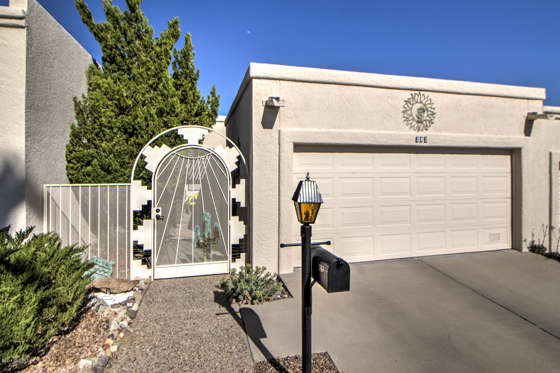 Beautifully updated kitchen & bathrooms! Enjoy this completely remodeled, very workable kitchen with SS appliances, a built-in eating area with a garden window, & pull-outs in the cabinets. Off the kitchen - the laundry room features a full wall of built-ins including a beautiful desk area! The 10 skylights make this home light & bright! Tile thru-out except in MBR makes for easy care! Master BR features a walk-in closet completely rebuilt by CA Closets. Relax in the very private back patio, easy care, & with a MTN view! This home has been meticulously maintained - new cool/heat system & water heater. Great storage in the garage & if you are 'working' in the garage, there is a laundry tub to clean up! Home is close to the path to the GVR Rec center. This is truly a must see home!!!