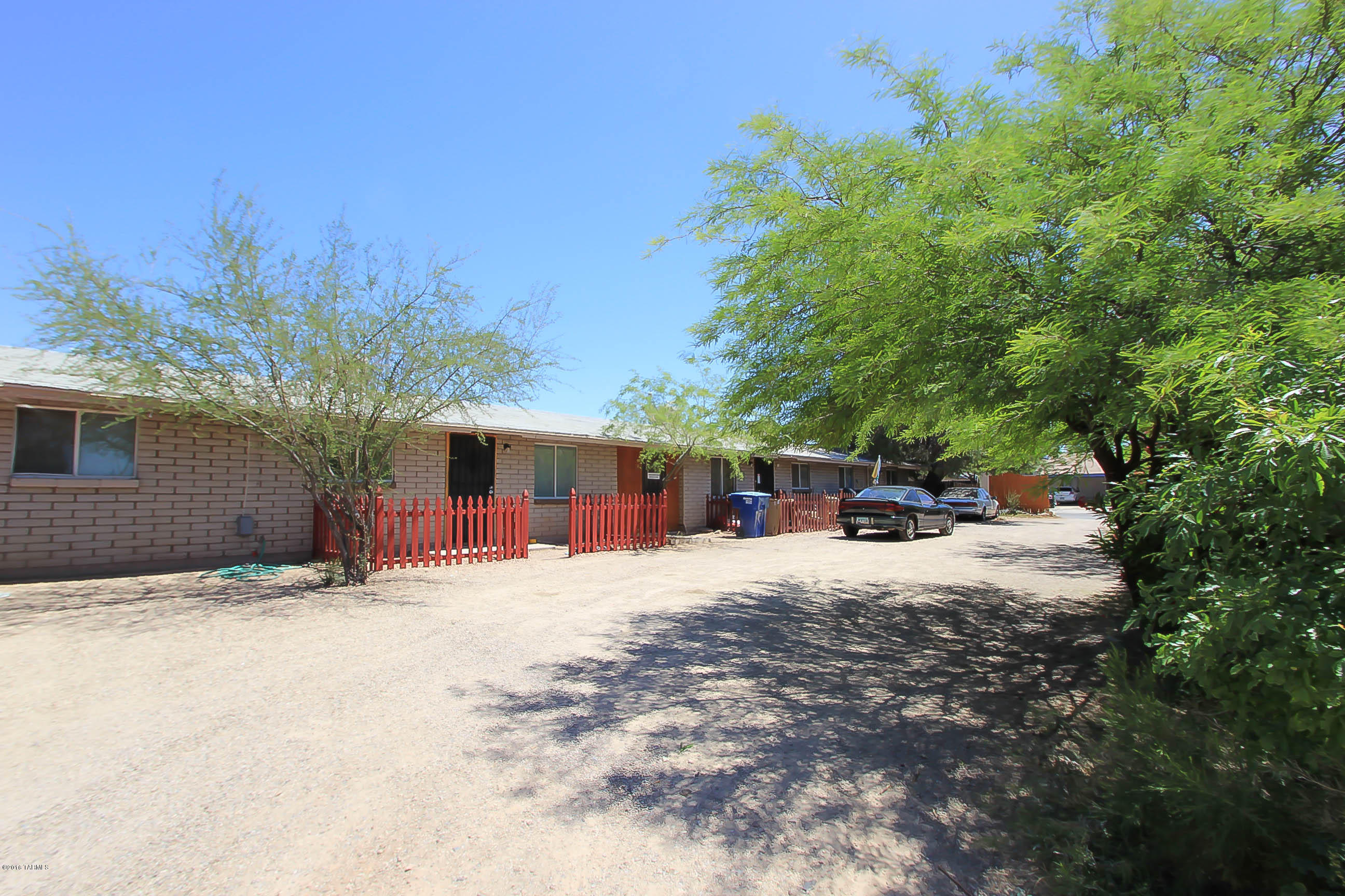 4-plex, near DMAFB, great central location and nice curb appeal.  Consistently rented, some recent remodeling and updating units with rare vacancy. Excellent returns.