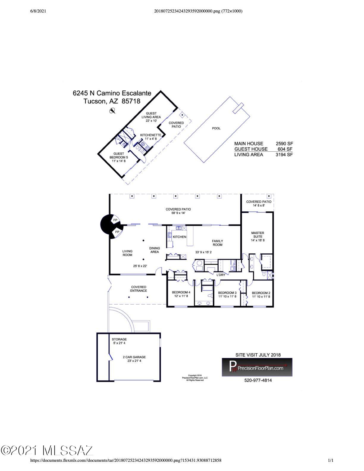 Catalina Foothills Estates NO. 6 (1-54) - Residential