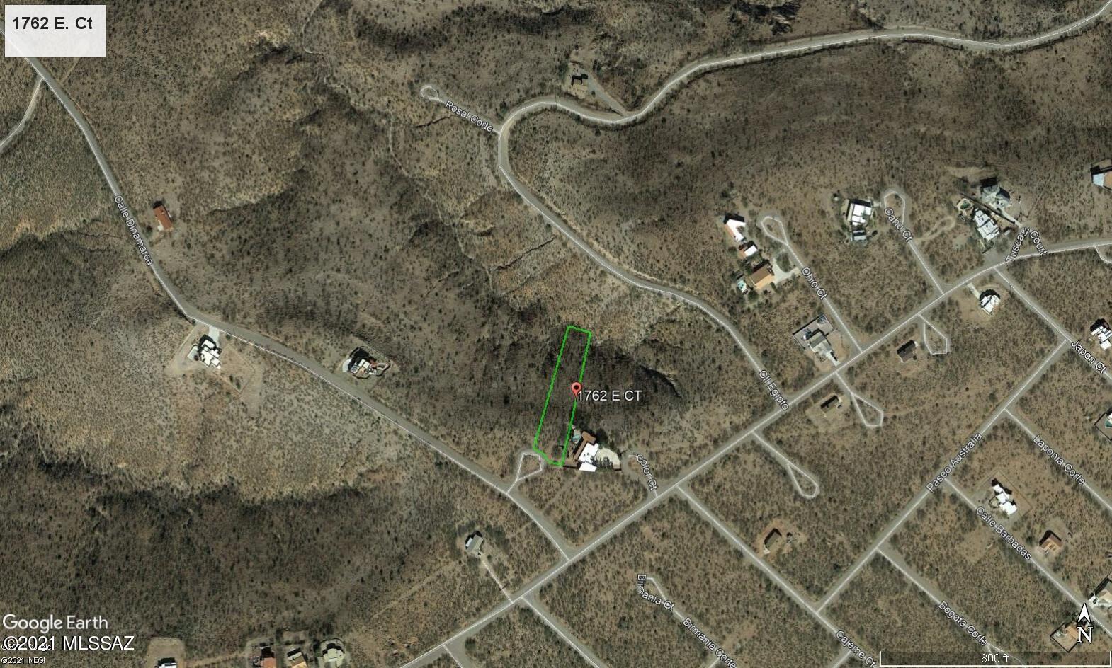 Great parcel for building your residence with excellent views of the area mountains.