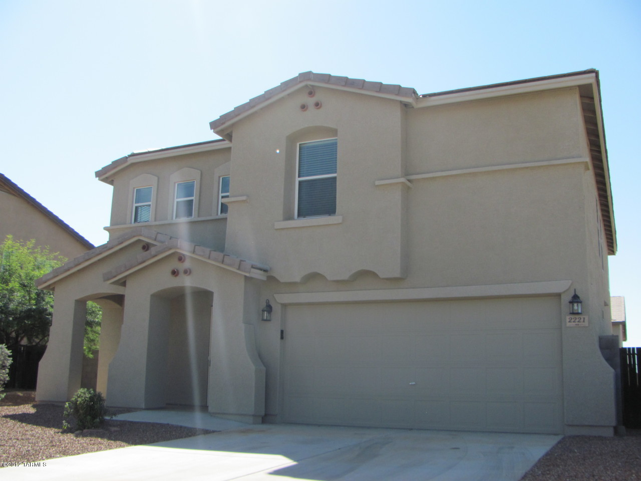 Built in 2003. Beautiful home in the lower Bluffs located at the end of a cul de sac. High end finishes, 20 x 20 tile & upgraded carpet flooring. Kitchen has granite counters, fridge, stove, built-in microwave, dishwasher, disposal. Brushed nickel light fixtures, dual pane windows. Bright & open layout features living, dining & family rooms, powder room downstairs, spacious loft & all bedrooms upstairs, walk in closets in every room. Master suite w/garden tub. Private backyard, covered patio, two car garage. Security Deposit $2,775. W/D electric Hookup's. Assistive animals only. Owner licensed AZ Real estate agent **RENTAL RATES REFLECT A $65 CONCESSION FOR TENANTS AGREEMENT TO CHANGE HVAC FILTERS MONTHLY. RENTAL RATES ARE $65/MO HIGHER THAN STATED W/O CONCESSION.**