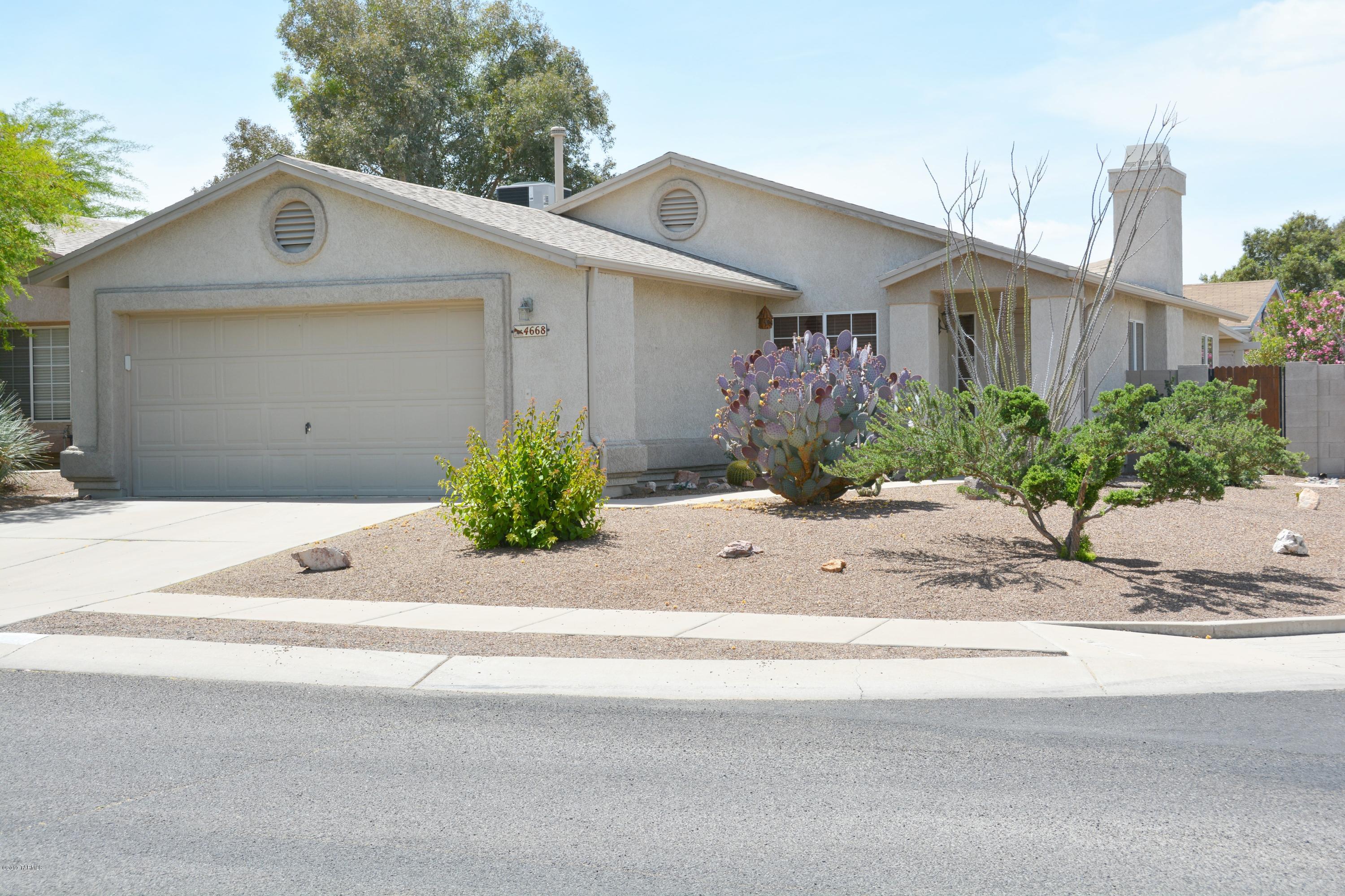 WHEN IT'S THIS GOOD, YOU BETTER GET IT BEFORE IT'S GONE! A Corner Lot Setting on the quiet end of Hillcrest. Surrounded by Mountain Views. Inside it's all about the flooring and finishes.  Gorgeous *consistent* Ceramic Tile throughout accented with Beautiful Wood laminate flooring in the bedrooms. Tall moldings compliment the installation. 3 gracious bedrooms with 2 full baths, upgraded cabinets,fixtures and lighting in both.  A chef's delight in the wrap around Kitchen with Soaring Ceilings and Recessed Lighting. (cabinets and counters replaced here too) Large Eat-In Kitchen area.  All opens to Great Room area with Gas Fireplace. Easy Care plantings in Back and Side yards and includes Expansive Covered Patio.  New AC in 2012 and New Roof in 2013.