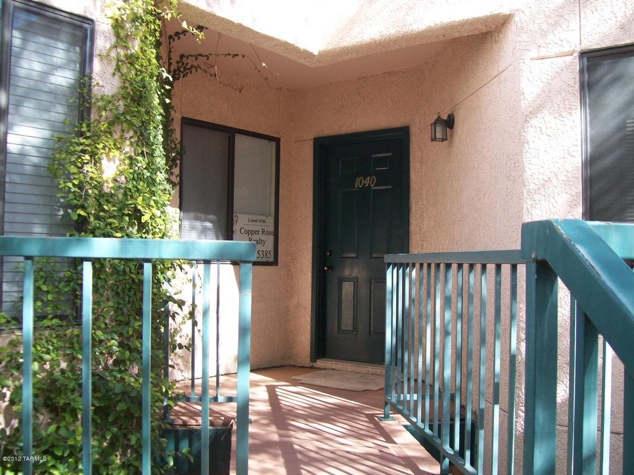 Great Centrally located condo in pristine condition. This 2br/2ba 961sq ft condo has been remodeled with beautiful kitchen cabinets and baths. Bedrooms have vaulted ceilings and walk in closets. Washer and Dryer included. Fireplace in the living room. French doors lead out to cover patio with mountain views. Attractive community pool. Close to U of A, Rillito River Park and just down the street from Tucson Racquetball and Fitness Club. Also close to shopping, Restaurants, and bus stop. Deposit is $775, Credit check is $50. Non refundable pet fee $250.