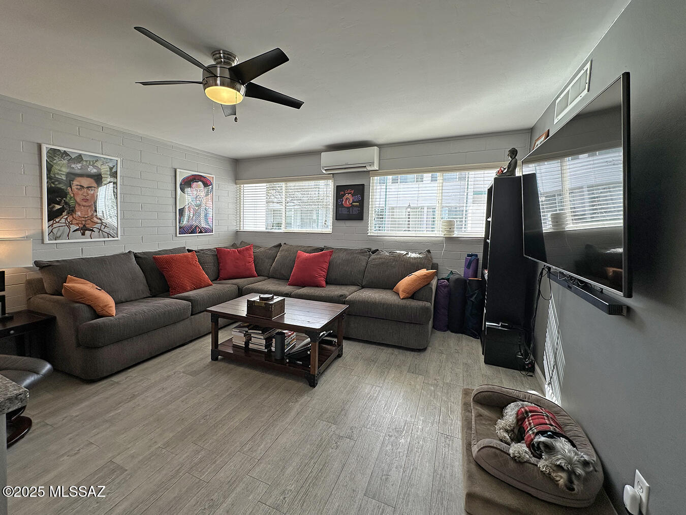 Stunning Fully Remodeled 1 Bed, 1 Bath Condo in Central Tucson. Welcome to this beautifully updated 1-bedroom, 1-bathroom condo in Central Tucson. This downstairs coop condo has been completely remodeled from the studs inward, featuring brand-new electrical, plumbing, ceiling fans, mini splits, dual-pane windows, new doors, popcorn ceiling removed and fresh ceramic tile flooring throughout. The spacious bedroom has been extended to offer ample room for furniture and personal space. The fully upgraded kitchen boasts abundant cabinetry, granite countertops, a newly extended gas line for a modern gas stove, and plenty of room for all your cooking essentials. The bathroom features a luxurious rain showerhead and a granite countertop vanity, adding a touch of elegance.... see more Monthly fee includes: Property taxes Water, Sewer, and Trash, Roof and Pest Control, Pool and parking. Prime Location: Just a few blocks from Reid Park, offering a golf course, dog park, walking paths, and more! Minutes to Downtown Tucson and the University of Arizona. This condo is also conveniently located near shopping, restaurants, and bus lines. Cash Buyers Only, No Rentals Allowed. Furniture can stay with the unit. Don't miss the opportunity to own this stunning, move-in-ready condo in the heart of Central Tucson!
