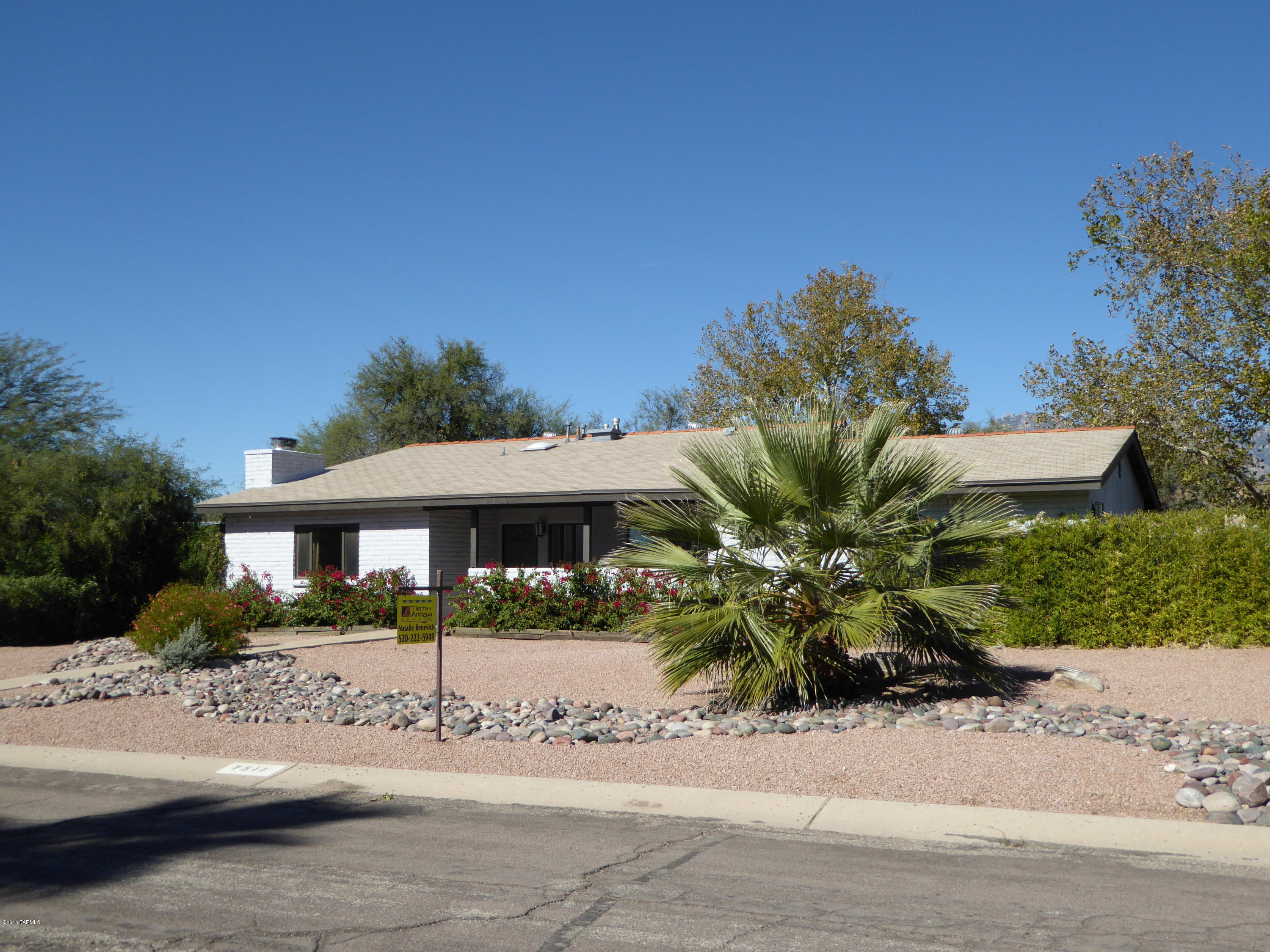 Move-in ready Sabino Vista jewel with amazing mountain views.  You will feel at home as soon as you step through the front door of this delightful home. Mature, professional landscaping with a park like backyard, sparkling pool, and covered patio perfect for entertaining. Kitchen and bathrooms newly updated with beautiful granite countertops and custom cabinets throughout.  Luxurious master bed and bath with marble tile and frameless shower enclosure, large walk in closet.  Lots of extra living space, could easily be converted into four or five bedroom home.  Seller is licensed to sell real estate in the state of AZ. Accepting Offers from 257,500-275,000.
