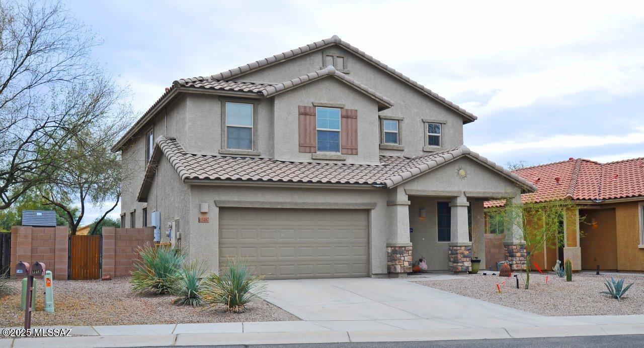 Assumable 2.8% V.A LOAN!!!!
Amazing opportunity to own a meticulously maintained home! Offering a large spacious floorplan, a beautiful large kitchen, granite counters, pantry, great room, off kitchen living room, upstairs loft, upstairs laundry, large primary suit, spacious bedroom and no rear neighbors. Another huge plus is the paid off solar system, lowering your monthly electric bill to $25!!! Located in a growing area minutes from the I-10, near shopping and many other amenities, you'll appreciate the convenience. Words don't do this home justice, schedule your private showing before it's gone.

*stone replica wallpaper can be removed for walls and doors

SELLER MOTIVATED!