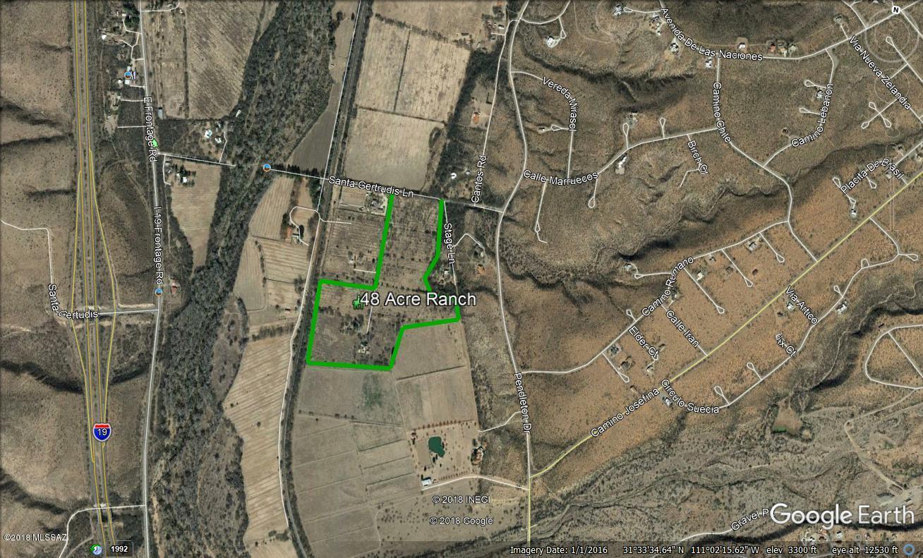 Historic Cattle Ranch, Irrigated pastures, Irrigation well, private well. The Ranch has an Old Hacienda home and large pool that had caught fire. There are a number of other structres such as old barns, bunk houses, etc. All structures and The property are being sold ''As Is''. The setting is great and the land can be split into a number of parcels.