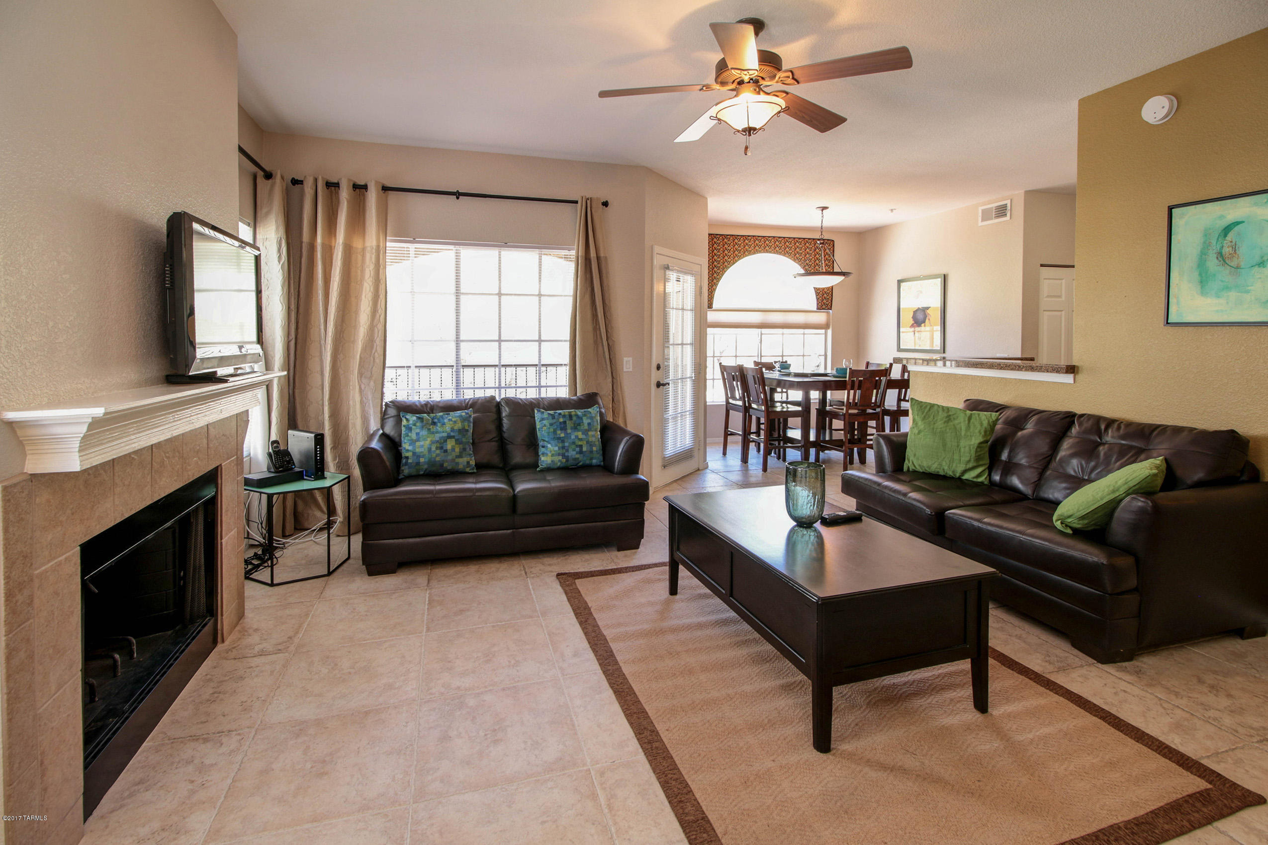 Fully furnished 2 bedroom 2 bath condo in gorgeous Boulder Canyon Community in Oro Valley. Everything you need, housewares, linens, full size washer and dryer, WiFi and fantastic resort style community amenities. Call today to schedule a showing!