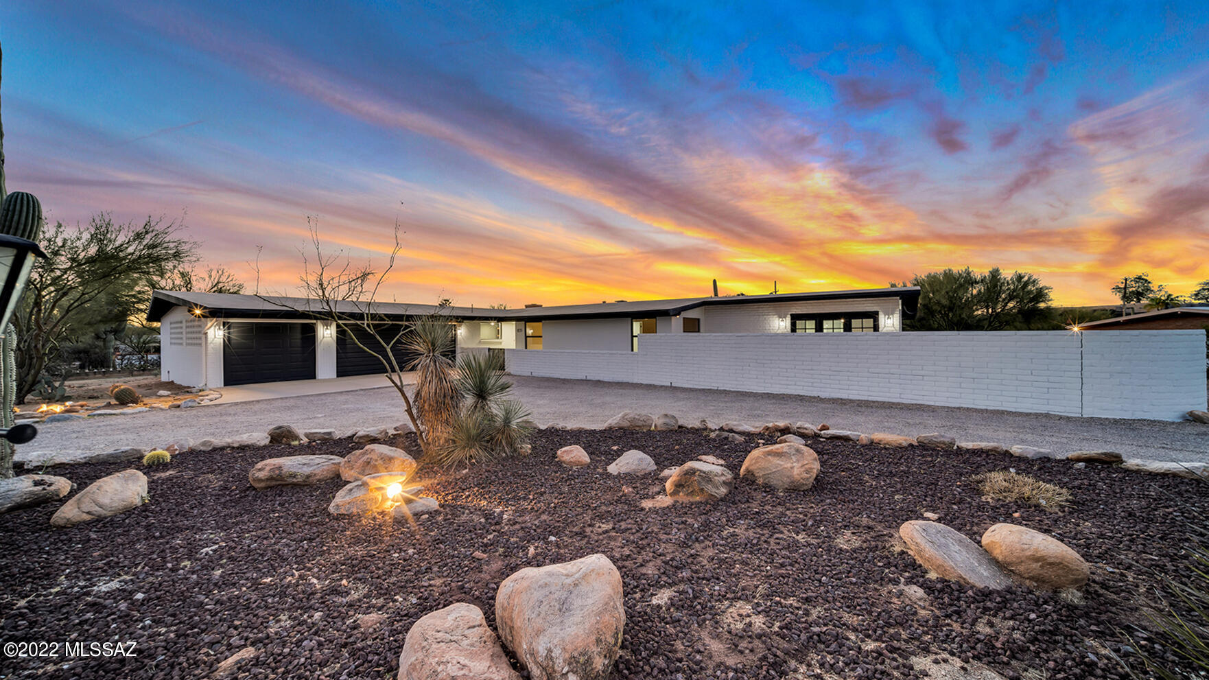 Fully Remodeled Foothills Home w/Spectacular Mtn Views! 3/4 acre lot in the desirable Santa Catalina Estates! Custom home features open Great Room w/beautiful exposed wood beams, picture windows, engineered wood floors thru-out, soaring vaulted ceilings, new interior doors/hardware, upgraded recessed lighting, 3 car garage w/storage room & more. Brand new gourmet Kitchen offers quartz slab counters, soft-close cabinets, 6-burner gas range, center island w/seating area & under cabinet accent lighting. Breakfast/Dining area leads to private side yard. Spacious Master Suite has sweeping Mtn views & walk-in closet w/custom closet built-ins. Stunning Master Bath offers his/hers vanities, custom shower & soaking tub. Covered back patio leads to built-in BBQ grill, pool & more views! Agent/Owner