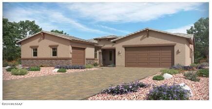 The home showcases an open-concept layout among the kitchen, the dining area and Great Room, extending to the covered patio. This plan also offers a flexible den or bedroom, two bedrooms with a Game Room in between and a luxe owner's suite. This home features our ''Super Kitchen'' upgrade package, which equates to upgraded appliances in the kitchen.  Our homes include - Honeywell Home T6 Pro Z-Wave - smart thermostat, Rinnai® tankless water heater and more!