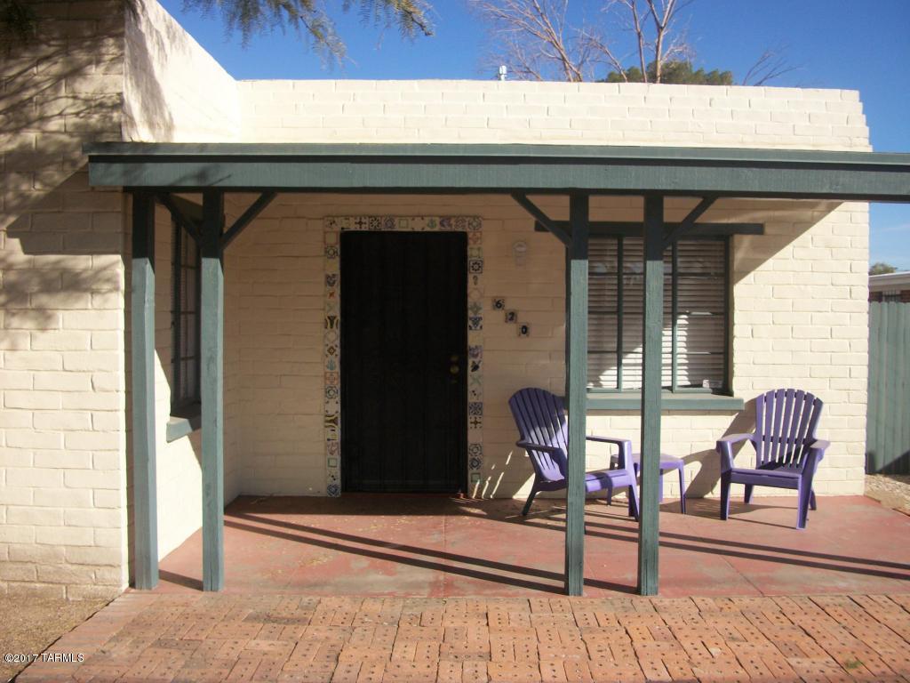 Looking for a home with character? Charming 2 bedroom main house with Cool 1 bedroom guest house. Both have Parking and yards. Extra Storage building, covered patios and alley access. Great Central location. Live in one and rent the other. Home sold as is in range price