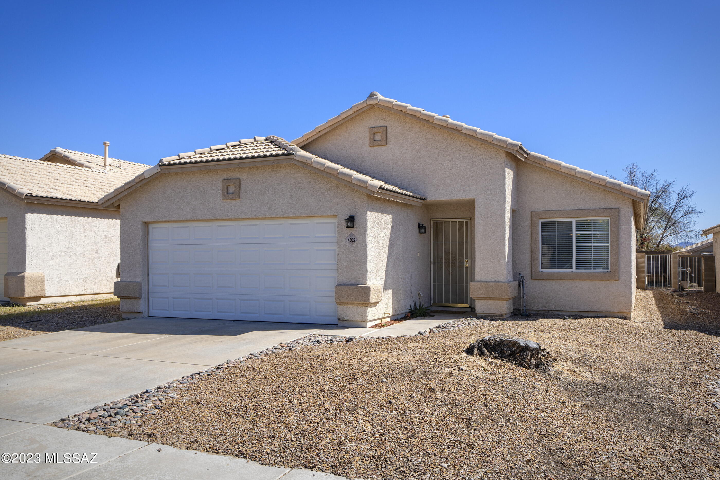Check out this one!  Three bedroom, two bath with formal living / dining but with tall ceilings for bright look.  The family room off the kitchen is a great entertaining spot.  The backyard is ready for whatever you'd like - and a planter box for a garden perhaps?