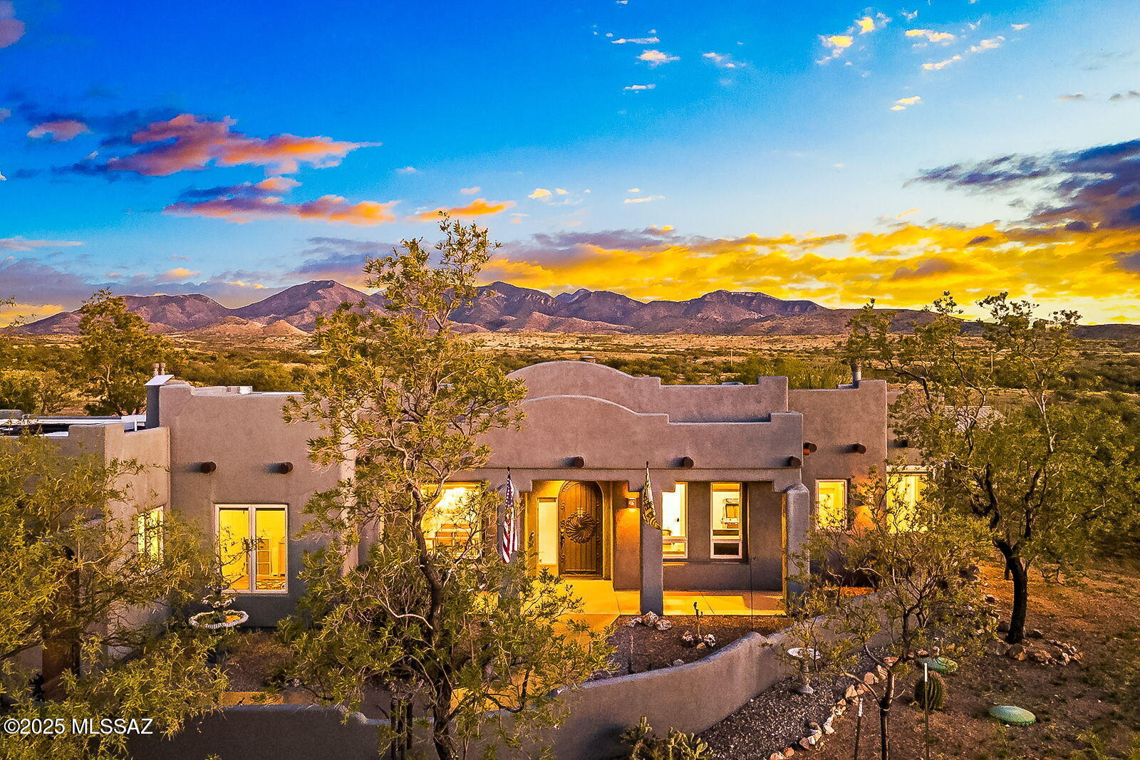 Enjoy panoramic mountain views from this beautifully upgraded home set on a sprawling 3.4-acre lot. Designed for privacy & comfort, this property features a generous floorplan w/ high ceilings, stylish finishes & modern upgrades throughout. The expansive kitchen has granite countertops, stainless steel appliances & hood, double oven, spacious island & custom knotty Alder cabinetry. The large primary suite offers a private retreat, perfect for unwinding! Or take a soak in the completely redone solar heated salt pool. All of this plus a massive workshop that provides endless potential for your hobbies. Breathe in the peace & privacy of wide-open skies, w/ room to roam & views that stretch for miles. A true blend of luxury & functionality in a serene desert setting! See ''more'' below: There are 2 bedrooms and a spacious den that can be converted into a 3rd bedroom by adding a wall mounted closet which the sellers are open to adding with an acceptable offer.  
Make sure to click on the "documents" tab to get more info on all the features and upgrades on this beautiful home.