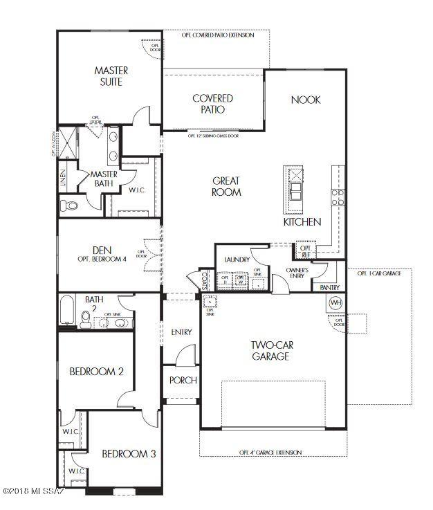 Brand NEW energy-efficient home ready NOW! Corner Lot! This Flagstaff home offers 3 bedrooms including a split private master suite with bathroom and walk-in closet. Create a home office or hobby room in the den space, or opt for the 4th bedroom. Add an optional 3rd garage. Gladden Farms amenities including neighborhood parks with playgrounds, splash pad, BBQ grills & picnic area, shade Ramada's, lush green areas, sports courts & fields. Known for their energy-efficient features, our homes help you live a healthier and quieter
lifestyle while saving you thousands on your utility bills.