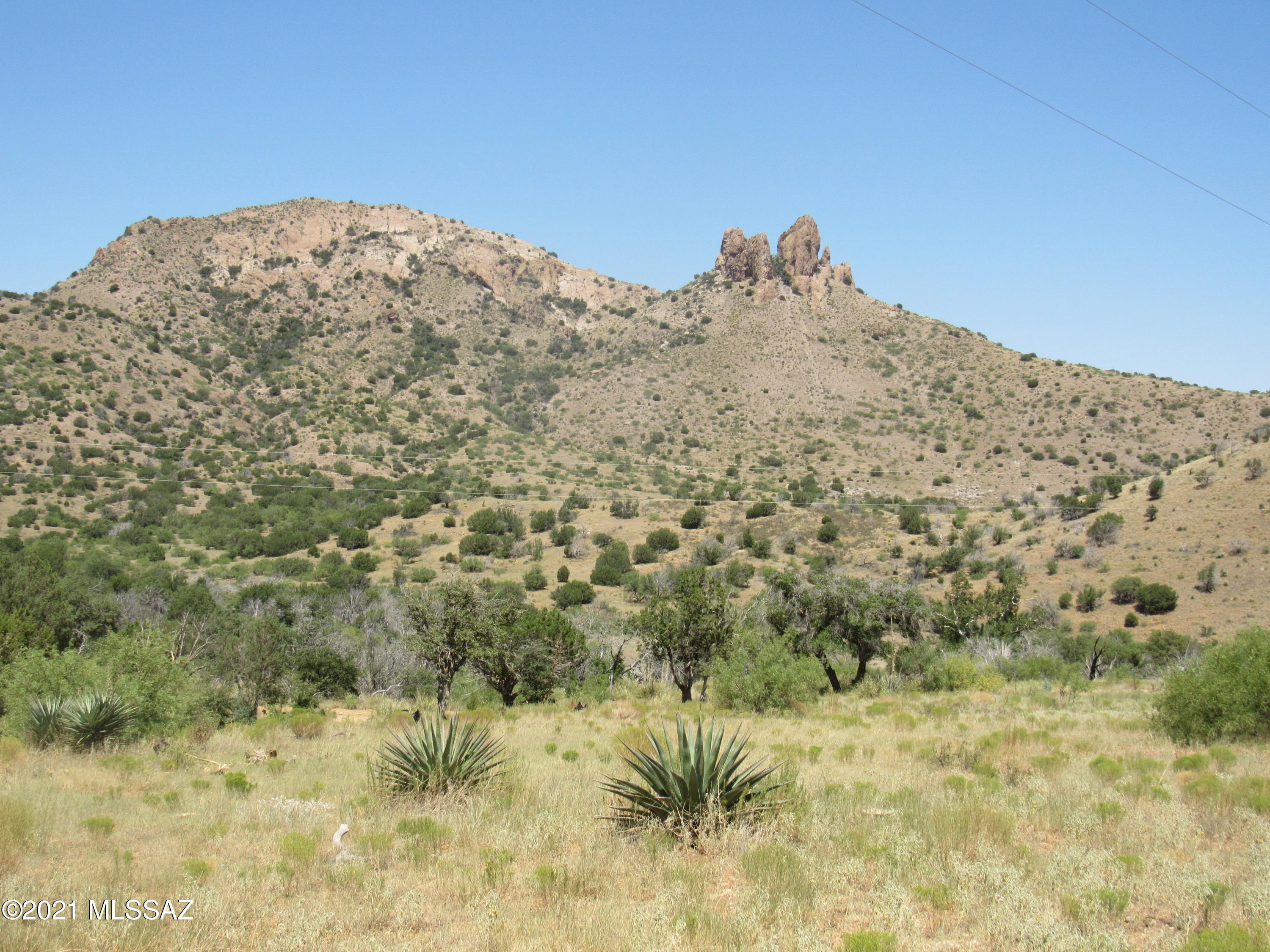 6.4 acres of high desert oak grassland in Whitetail Canyon! These parcels rarely become available. South boundary borders Coronado National Forest in the foothills of the Chiricahua Mtns. 5200' elevation. Parcel have access directly off of county maintained Hilltop Rd. Electric service runs east to west across the acreage. Parcel includes a well, with power and well house. This is a virtually undiscovered area of Cochise County very comparable to the terrain of Elgin & Sonoita. Established vineyard 3/4 mile to the west. Towns of Portal & Paradise are nearby. Portal offers the famous Cave Creek Canyon for world renowned birding, cafe, small grocery, medical clinic, library and post office. Major shopping 140 miles in Tucson or 60 miles south to Douglas