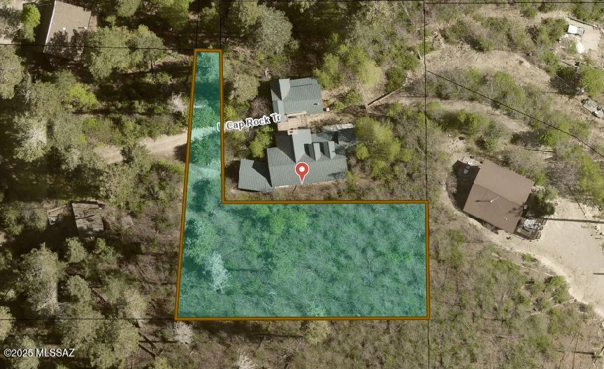Gorgeous, quiet and secluded 21,600.4 square foot wilderness lot amidst a beautiful forest of Aspens and Ponderosa pines. With endless potential, and sitting at an elevation of 8025.63 feet with great exposure to morning sun, this lot commands amazing views of Summerhaven Village and of the San Pedro Valley below. Water, phone and electricity close to the lot. No gas, bottled propane required. No sewer or septic, septic required. Perc test performed and land perc's. Lot has had a site and topographical survey.