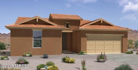 Brand new energy efficient home ready December 2015! The Tosto features a spacious kitchen with a large center island, huge walk in pantry, granite counter tops and eat in breakfast nook all open to a welcoming Great room and formal Dining room. The private Master retreat, split from the secondary bedrooms, boasts a giant walk in closet and spa like bath with his and hers sinks, soothing soaking tub and separate shower. Enjoy the fabulous Arizona weather on the cozy covered back patio. Love life living at Madera Highlands with the pool, park, playgrounds and greenbelts. Known for their energy efficient features, our homes help you live a healthier and quieter lifestyle while saving you thousands on your utility bills.