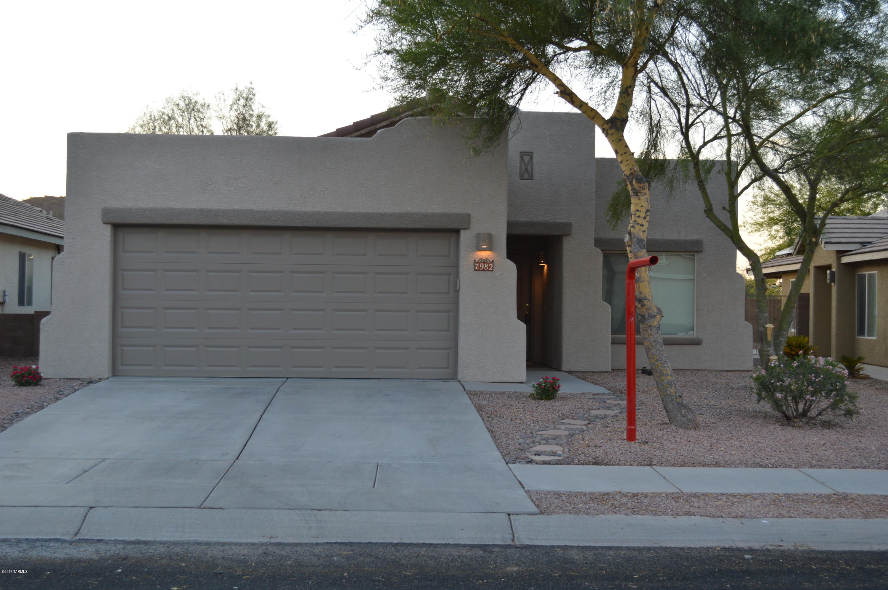 Pride of ownership throughout on this beautiful 4 bedroom Contemporary in desired Copper Moon with it's great walkability score. Just had exterior and interior painted along with finished epoxied Garage. Tile throughout on this perfect floor plan for an affordable 4 bedroom in Continental Ranch. A MUST SEE!