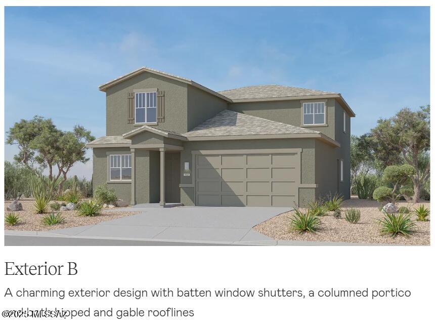 This new two-story Next Gen® home is ready for multigenerational households and features a private suite with its own entrance, living area, kitchenette, bedroom, bathroom and laundry. The main home is host to an inviting open-concept layout and a flex space on the first floor. On the second level, a versatile loft provides a convenient shared living area easily accessible from three additional bedrooms and a lavish owner's suite with a full bathroom and walk-in closet. This home includes GE® stainless steel appliances, Rinnai Tankless Water Heater, Quartz Countertops, 2'' faux wood blinds, LED lighting and so much more! Don't miss this great opportunity to own a beautiful move-in ready home!