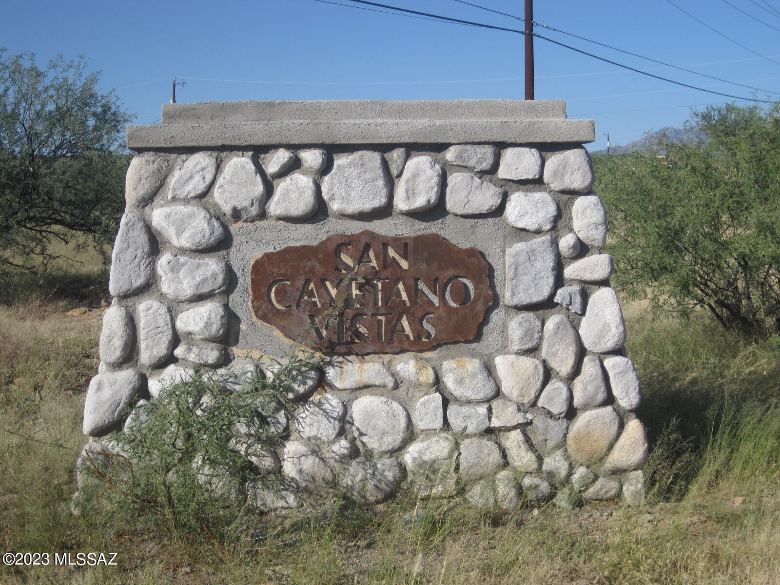Discover the perfect opportunity to create a tranquil retreat amidst the serene San Cayetano Mountains with a residential lot now available for purchase in the coveted San Cayetano Vistas neighborhood of Rio Rico. The property offers the best of both worlds, providing a peaceful escape while still being conveniently located just a few miles from the I-19. Situated approximately an hour south of Tucson, this location is ideal for those seeking a serene lifestyle with easy access to urban amenities. Additional lots available, see MLS # 22319179, 22319177, 22319176