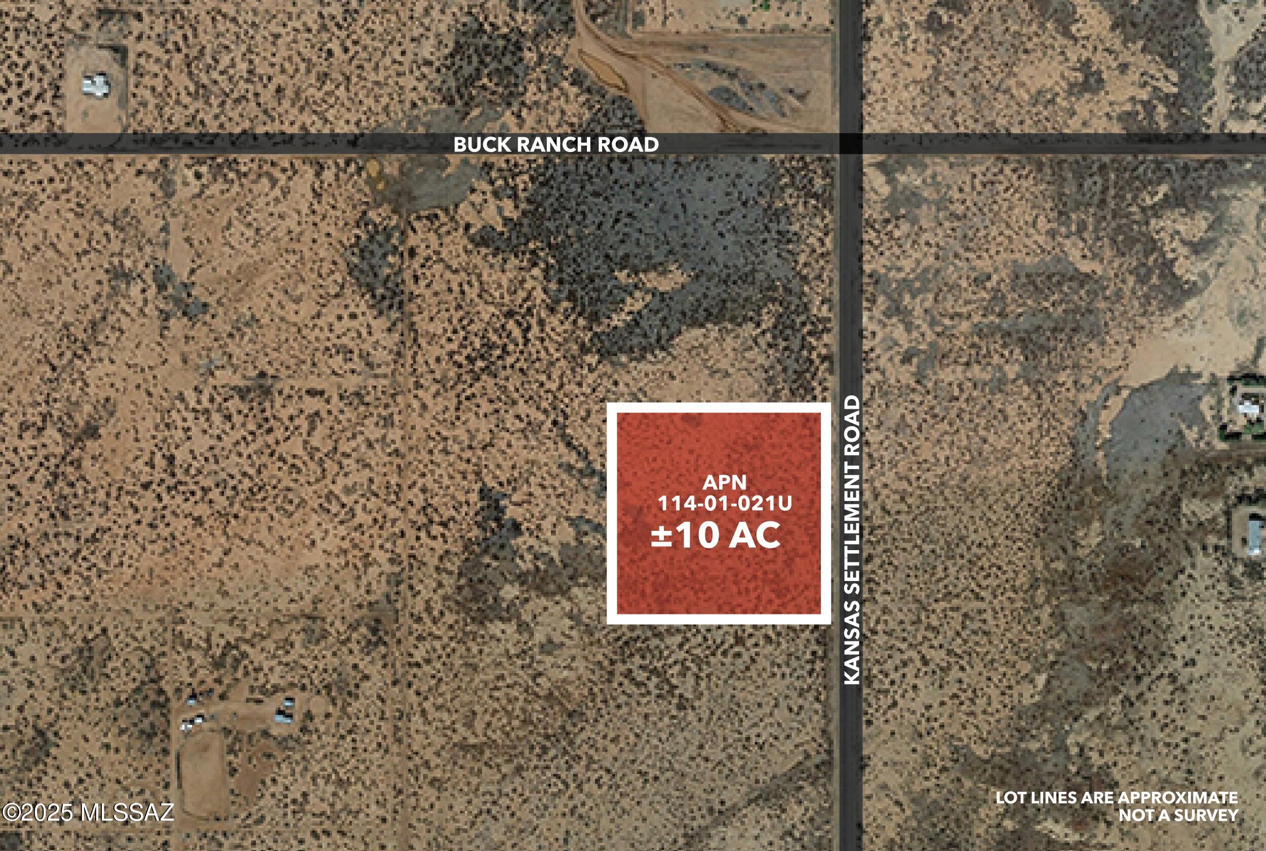 ±10 acres are available in the scenic Sulphur Springs Valley, Pearce, Arizona, for just $30,000! This property boasts paved frontage on Kansas Settlement Rd. and the convenience of power already on site. Enjoy stunning panoramic views of the Dragoon Mountains to the west and the Chiricahua Mountains to the east. The flat terrain is ideal for a horse ranch or as a winter retreat for RV snowbirds, offering easy access to vast state lands and BLM acreage for endless exploration. If you're interested in smaller plots, individual 10-acre parcels are also available from the same owner (see MLS#s for details). This is an excellent long-term investment opportunity, with potential for development and ROI. The property is located near the Coronado National Forest and the Chiricahua, Dragoon, and Huachuca Mountains, providing convenience to nearby cities such as Bisbee, Sierra Vista, Benson, Wilcox, Douglas, and Tombstone. Seller financing is available. Take a virtual tour to get a bird's eye view of the property and contact the broker for a detailed marketing brochure. Don't miss out on this fantastic opportunity!

Important Note: Buyer to verify ALL specifics on the subject property.  Including but not limited to, zoning, floodplain, topography, hydrology, legal and physical access, and utilities. Buyer to verify the intended use with zoning.  Buyer to verify utility locations, costs, and accessibility. All details provided are for reference only. Please independently verify all information. Any markings or flags on photos and maps are approximate and not professional survey lines. Ask Broker for a list of certified professional engineers and planners to help in this due diligence verification. Giant desiccation cracks (GDCs) are on the property. Beware of these huge mud cracks that form in areas with certain soil types.  No Trespassing.  Sellers agent to be present for a showing.