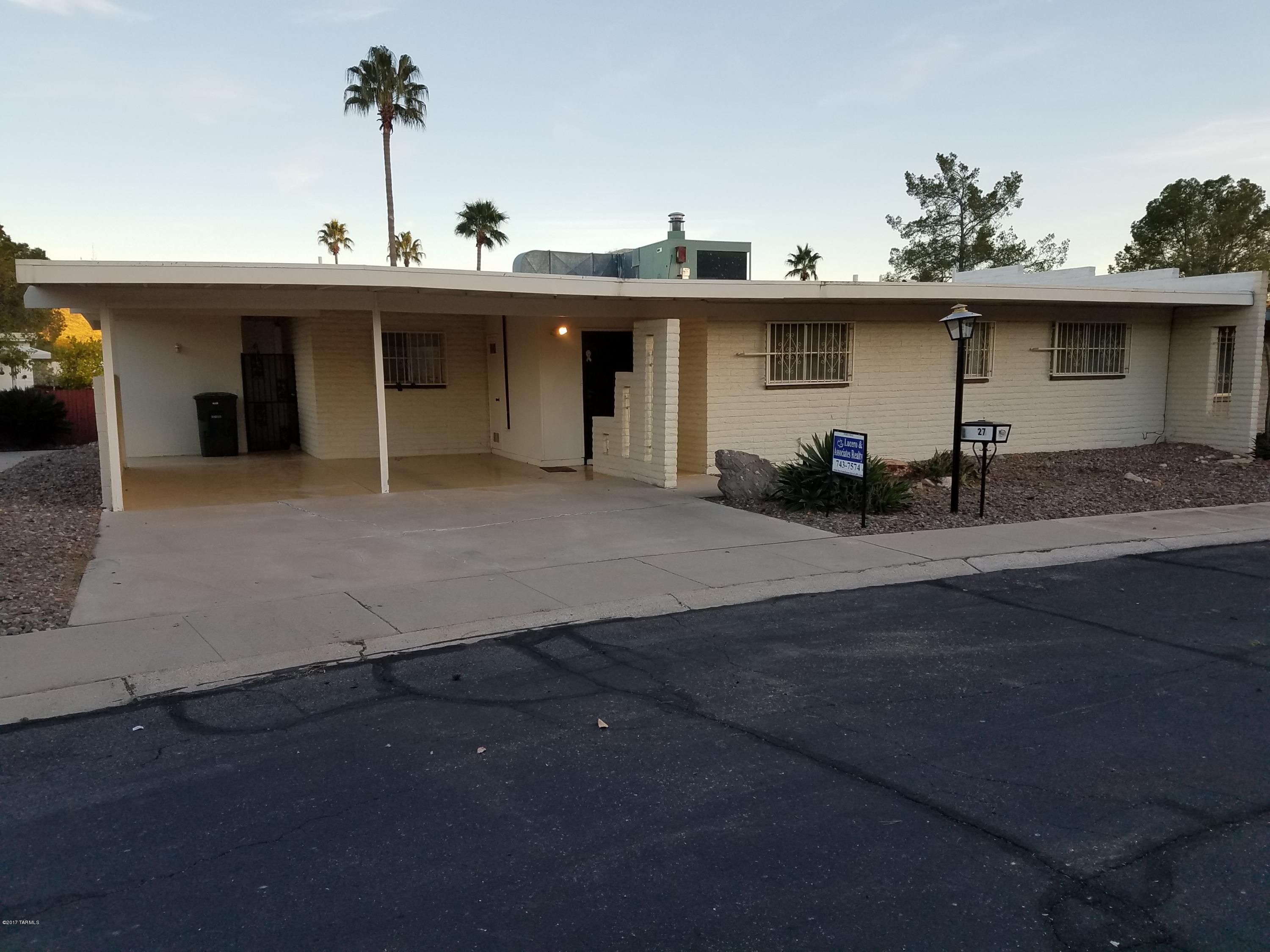 WONDERFULLY WELL KEPT FORMER MODEL HOME. QUIET 55+COMMUNITY. 2 MASTER SUITES WITH PRIVATE BATHS. EXTRA AZ ROOM/CRAFT ROOM WITH LOTS OF NATURAL LIGHT. OPEN KITCHEN WITH CERAMIC TILE COUNTERS, 2 SINKS, REFRIGERATOR,NEWER DISHWASHER,STOVE,NEW GARBAGE DISPOSAL. A/C,LARGE COVERED PATIO, 2 CAR CARPORT,AND CONVENIENT LOCATION.NEW ROOF WITH 2 YR WARRANTY.