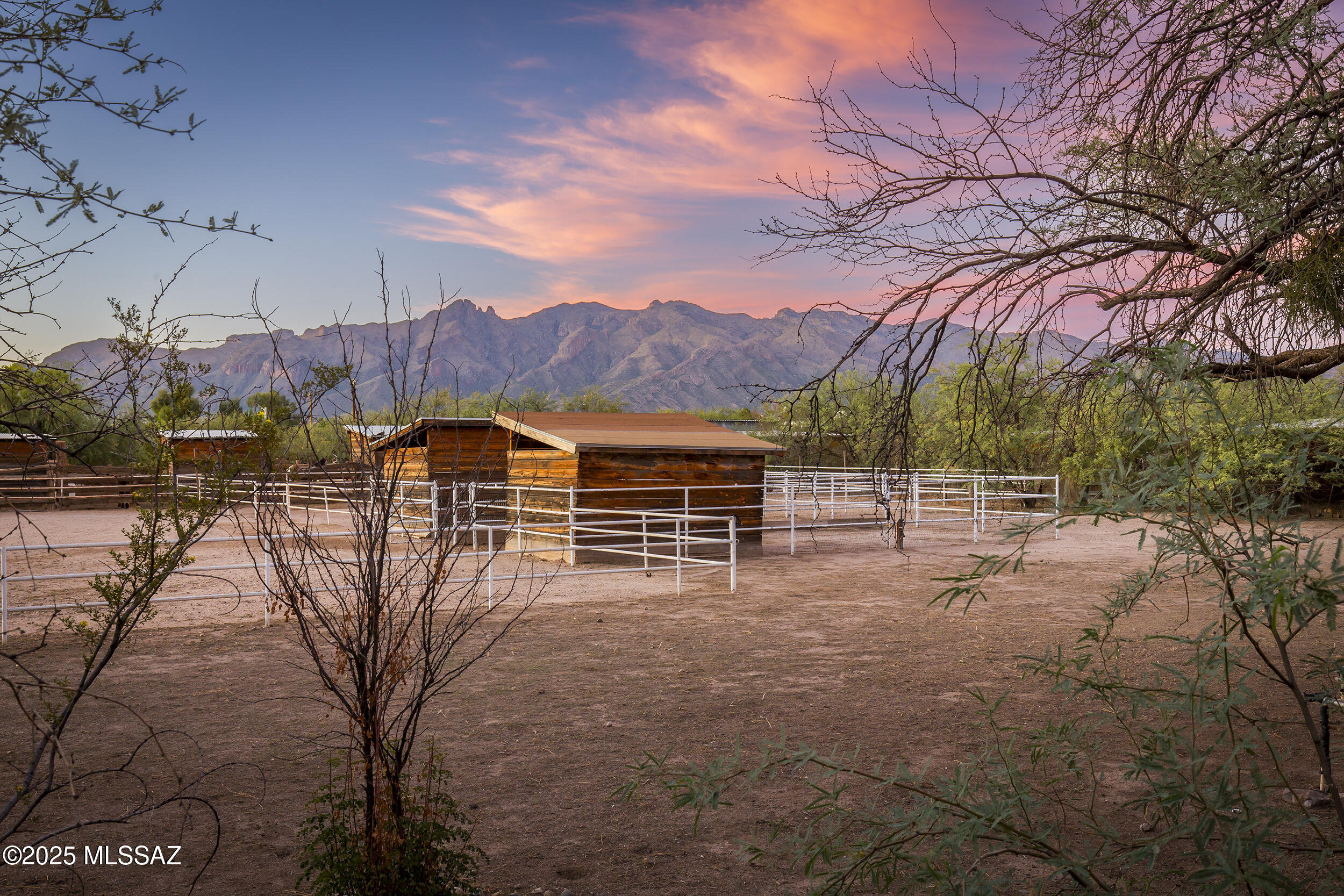 Urban Ranchette c.1962 Mud Adobe with Horse Facilities & Artist Studio

Located on a spacious 1.5-acre desert parcel in central Tucson, this charming c.1962 mud adobe  ranchette offers timeless Southwest character with thoughtful amenities for both horse lovers and Artists.

The home features classic adobe construction, tongue and groove wood ceilings, Saltillo tile and vintage Mexican cement tile floors. The kitchen is beautifully updated with granite counters, a Viking range, and a Sub-Zero refrigerator—blending rustic charm with modern function. Large windows and outdoor spaces frame stunning mountain views.

Equestrian facilities include stables, corrals and tack rooms, offering an ideal setup for small-scale horsekeeping, with easy access to riding along the Rillito River trails.

A detached artist studio, just steps from the main house, features high ceilings, abundant natural light, high ceilings ,basket-weave brick floors,  a wood-burning stove and a art inspiring lilly pond a perfect sanctuary for creative pursuits.

The property also included a registered water well that is not in use.


A rare blend of history, functionality, and artistic spiritthis ranchette is a unique retreat for those seeking space, solitude, and authentic desert living. while still a quick horse ride away from Trader Joe's and the Racquet club
