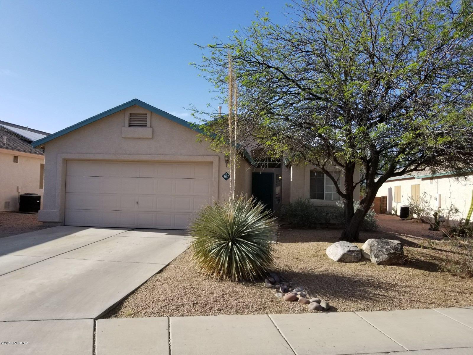 Buyer financing fell through . . . Come now and enjoy privacy on your back patio while relaxing with beautiful mountain view and terrific Arizona sunsets. Move-in ready to this open concept home. Perfect for entertaining Huge Master bedroom with Vaulted ceilings and Executive height vanity. Highly sought after sidewalk lined community. Welcome Home!