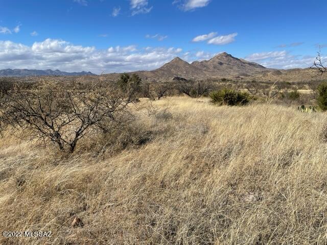 Exclusive Mt. San Cayetano and Santa Cruz River Valley view lot available in East Rio Rico. Located on a quiet road, the lot provides a special spot to build your custom home. Enjoy spectacular sunrise and sunset views from your porch.