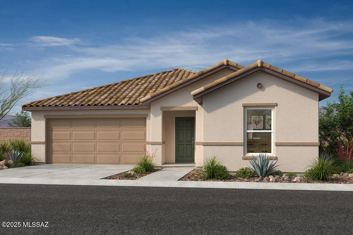Brand new community in new Mandarina master plan. This single-story home features a 9-ft. ceiling height, covered back patio, and ENERGY STAR certified cellulose insulation. Overlooking the spacious great room, the kitchen showcases 42'' upper cabinets in choice of seven colors, granite countertops, an island, pantry, and Whirlpool® stainless steel appliances. The primary suite boasts a walk-in closet, dual-sink vanity, and shower with cultured marble surround. This is a floor plan listing. Home is to be built, and buyer may choose features and homesites that are not included in this base price. Call today for more information. Base price range does not include lot premiums and/or additional upgrades other than included features. Property taxes are not available to date.
