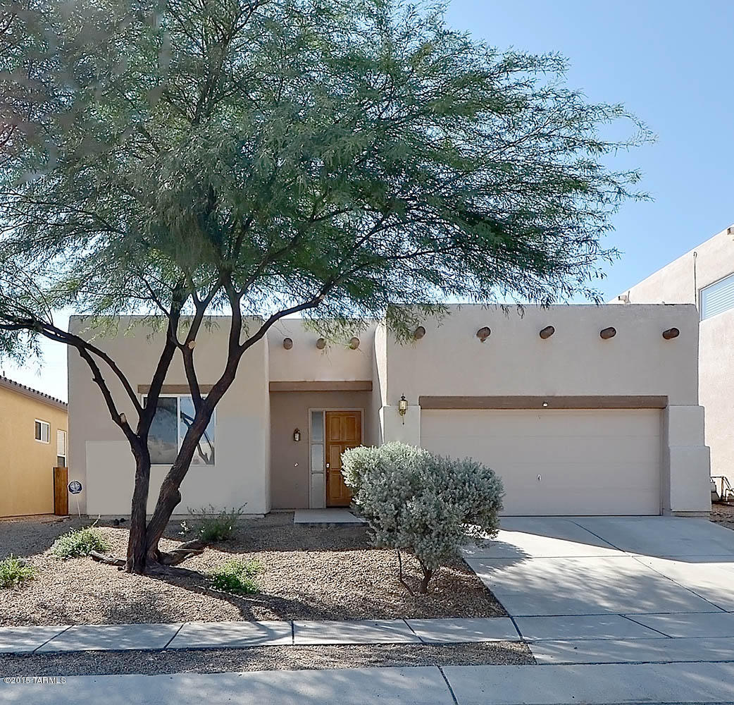Don't miss this desert gem! Relax in this beautifully landscaped backyard with a mountain view to die for. This beautiful home has a split bedroom floor plan with a great room that opens up to the kitchen. The spacious master has a large bathroom and walk-in closet. The 10 feet high ceilings make this home feel large and open. New carpet throughout and freshly painted interior and exterior.