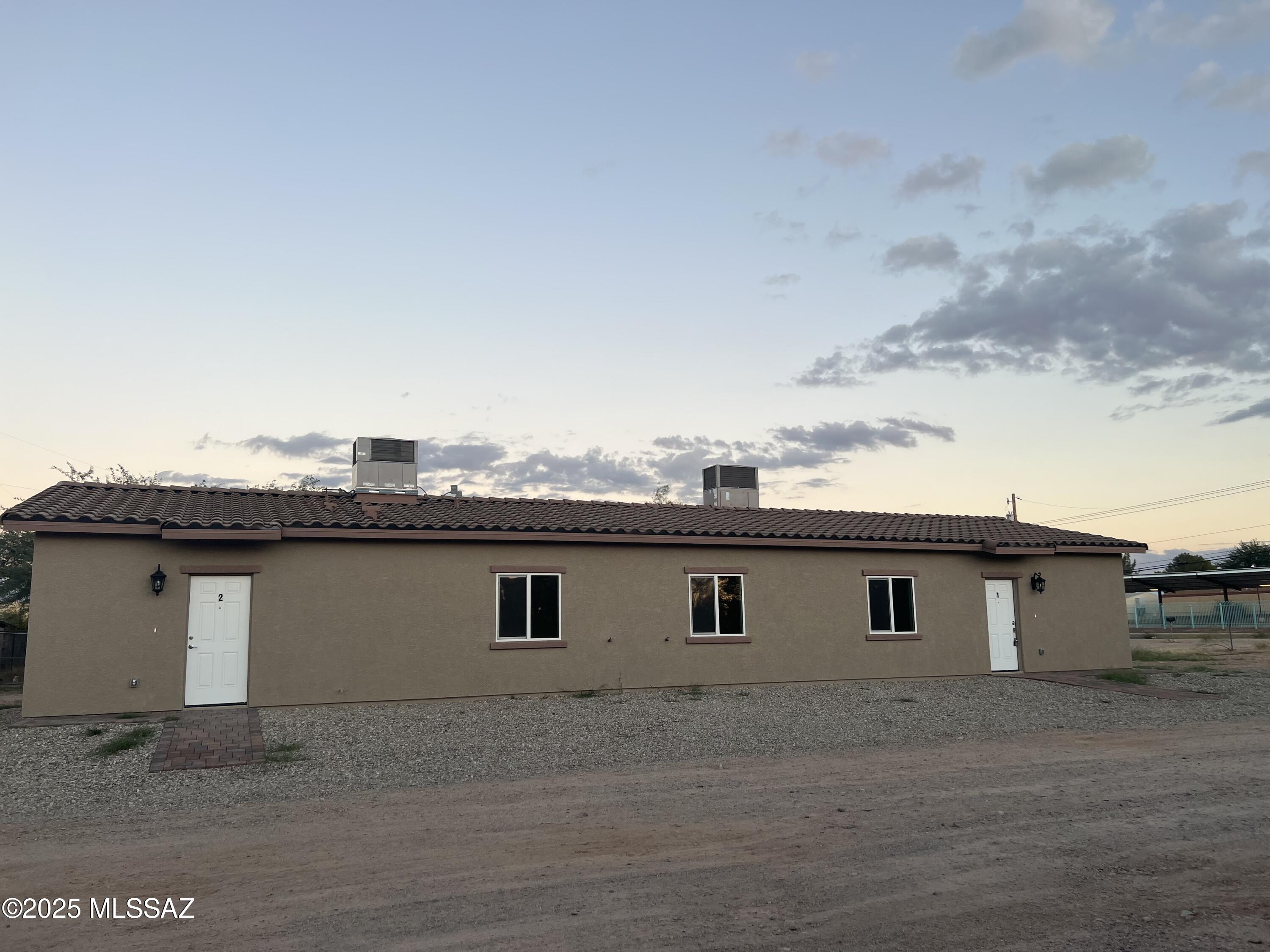 INCOME GENERATING PROPERTY * *   *. * New Construction DUPLEX . One unit 3 bedroom 2 bath - 1079 sq feet -parking space 2. 2nd Unit 2 bedroom 1 bath - 803 sq feet -parking space 2. Great Investment opportunity Or live in one and rent the other! Beautiful Granite counters through out home, new stainless steel appliances, tile in all areas. Close to I-10 for easy commuting as well as shopping around the corner. Listing Agent related to Seller