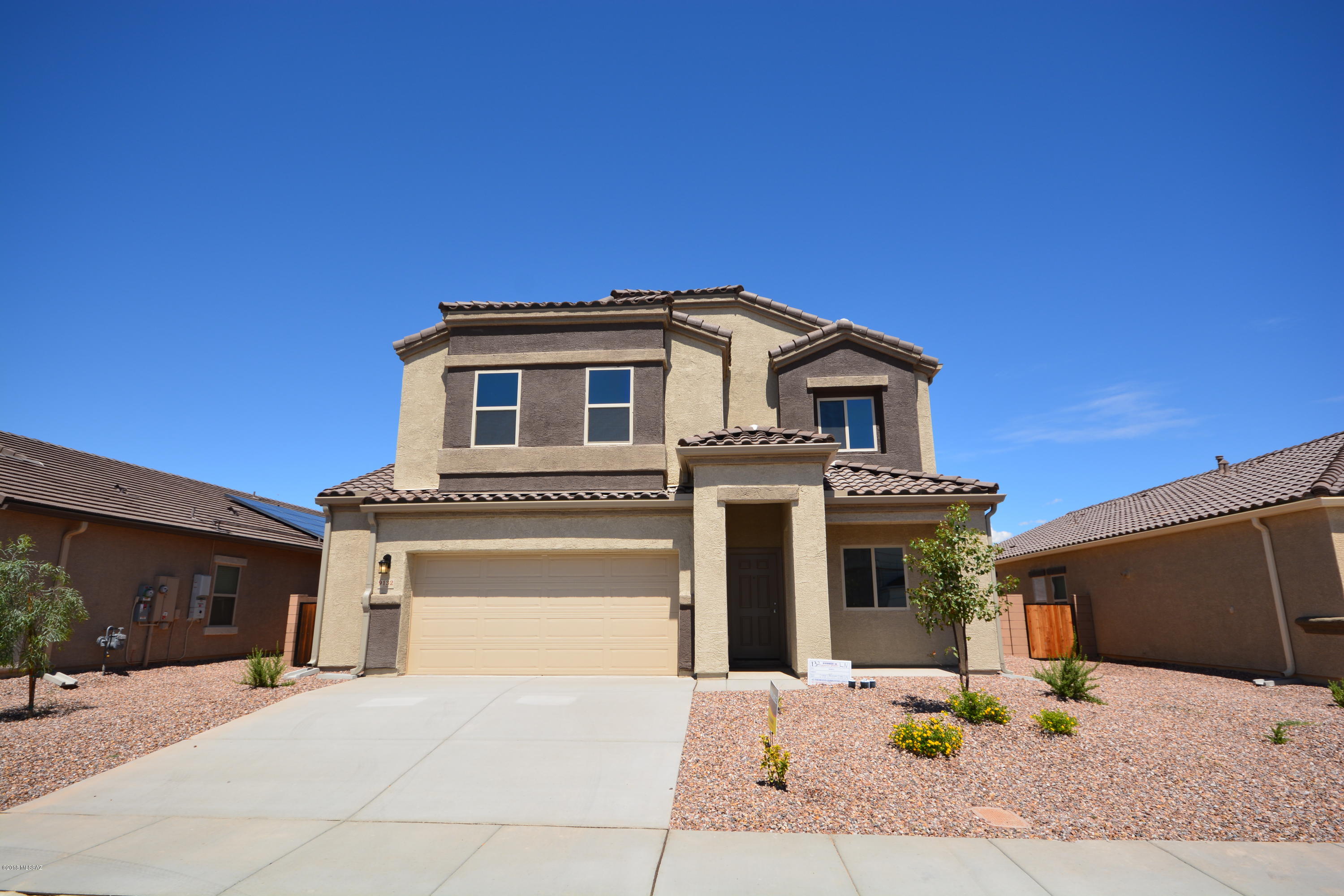 HUGE SALE - MUST CLOSE IN SEPTEMBER!  
Saguaro Bloom Block 3 - going quickly!  The popular Bronco plan with 4 bedrooms upstairs plus a spacious loft and upstairs laundry.  This house is nicely upgraded with white cabinets, granite countertops, two-tone interior paint and upgraded tile in all the right places.  Finished garage with extra storage and a covered patio for outdoor living! Brand new construction Energy Star Qualified Home - with a builder warranty.  Ready now - quick move in!