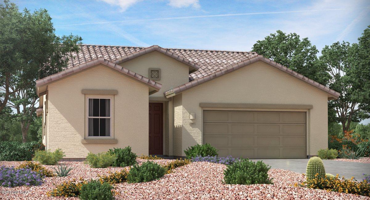 Lennar's Clark plan has a light & bright great rm & gorgeous kitchen w/nice size breakfast bar. This single-story home provides everything you need on one level. Each of the 4 bedrooms are situated on separate areas of the home for increased privacy. One bedroom is HUGE, called the Bunk Room! The open-concept GR/DR/Kit are the perfect place for entertaining or spending family time. The luxurious master suite enjoys a walk-in closet & master bath w/dual vanities. Quality features in this home include granite countertops, 18'' tile, 8' doors, 10' ceilings, stnlss stl applncs incl refrigerator, 42'' cabs, covered patio, gas cooktop, all Wi-fi Smart items such as Alexa, Echo Dot, Echo Show, Sonos, Ring & much more! Call ahead for an appt:800-864-1055. PUBLIC REPORT AVAILABLE ON AZDRE WEBSITE.