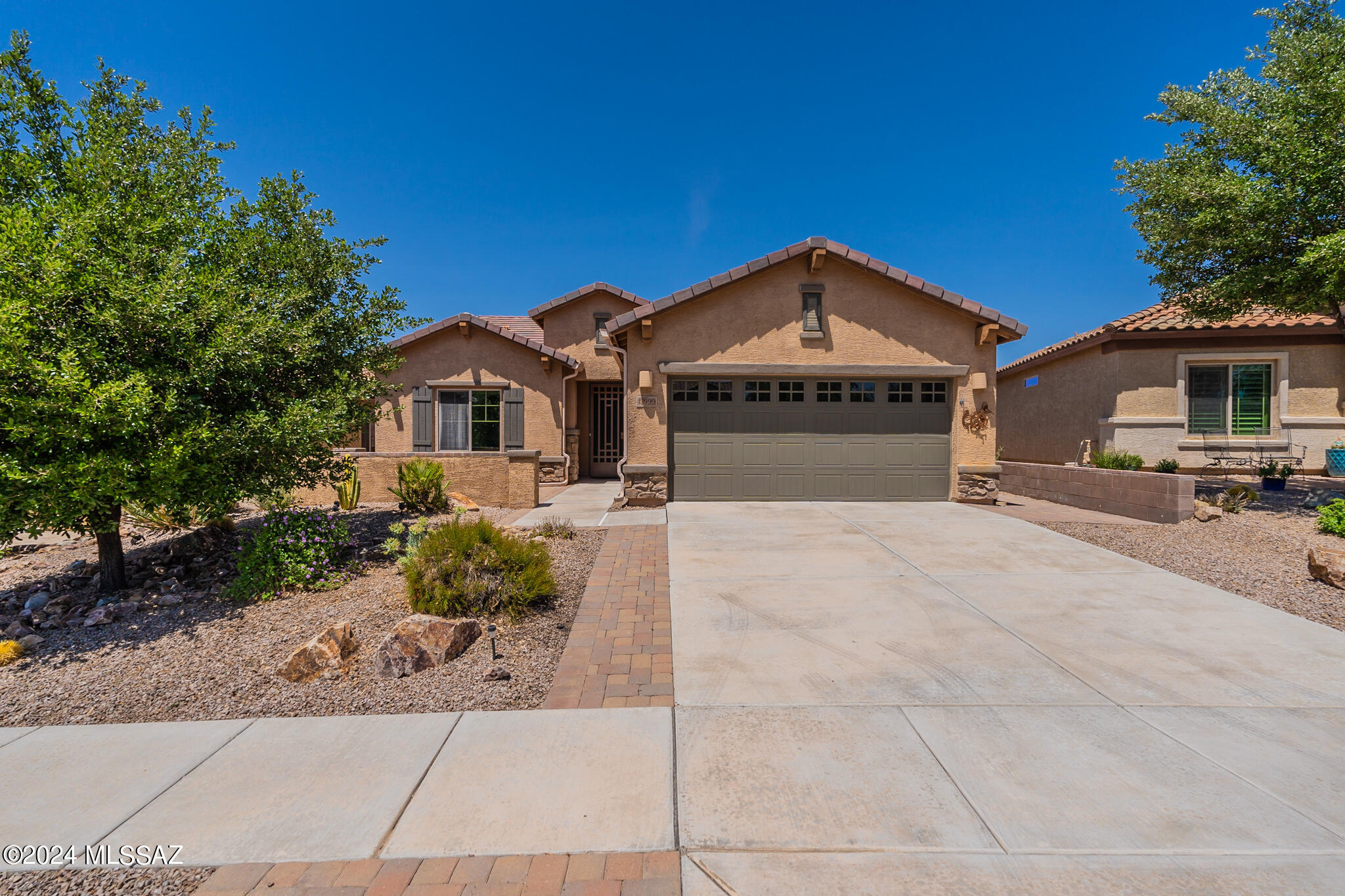 It sounds like you have found a wonderful home in the 55+ community of Del Webb at Rancho del Lago! The property offers a beautiful view, great amenities, and a lovely setting for relaxation and enjoyment. The features like the extended patio, synthetic grass backyard, and upgraded kitchen make it a delightful place to live. The surrounding area also seems perfect for outdoor activities like hiking, biking, and golfing. It sounds like a fantastic place to call home!