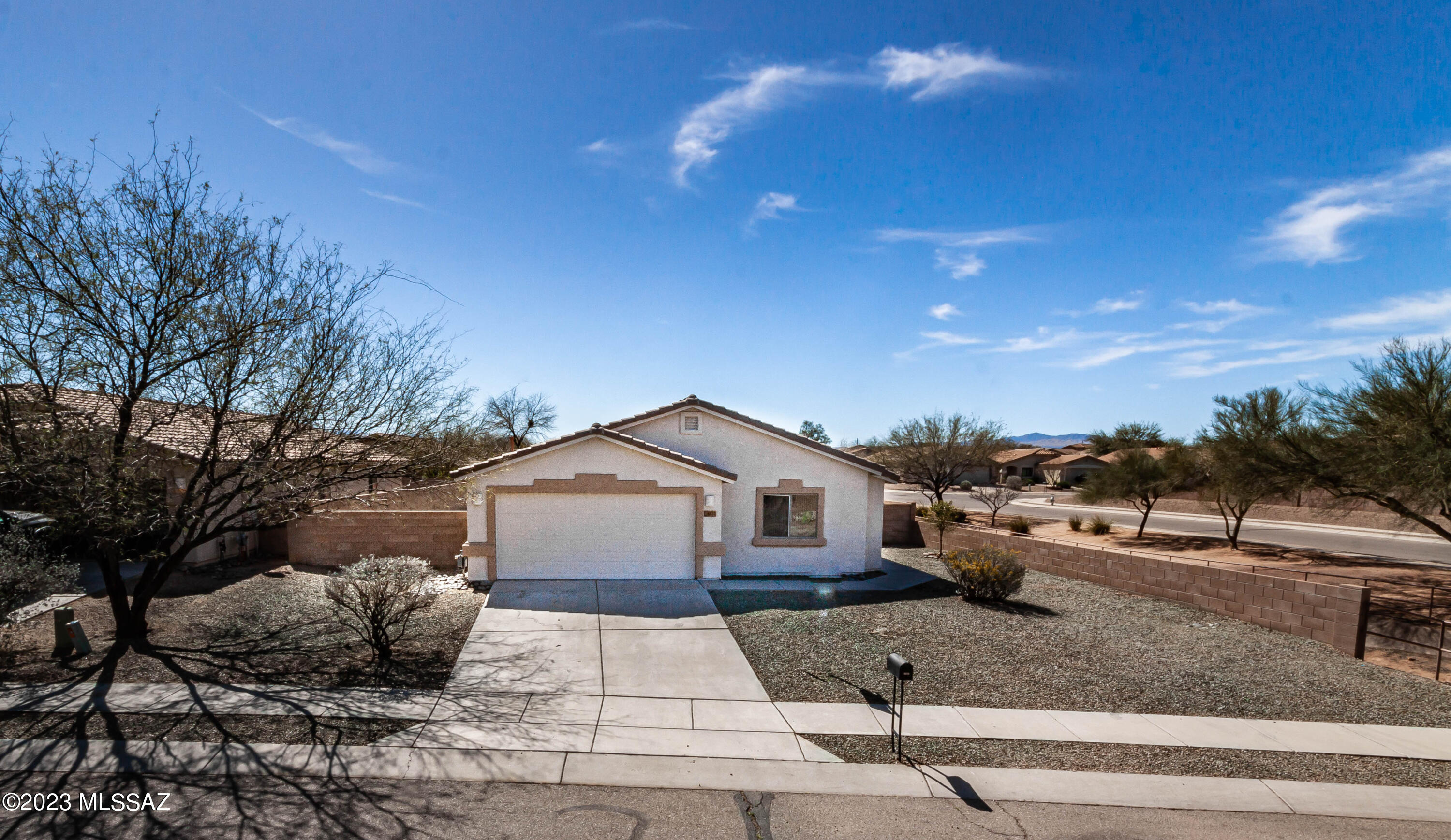Star Valley 4 bedroom, 2 Bath home on large corner lot. Good sized kitchen with plenty of oak cabinets and counter space, gas stove, lots of closet space, covered patio, 2 car garage.  Freshly painted exterior, large backyard is awaiting for your personal touch