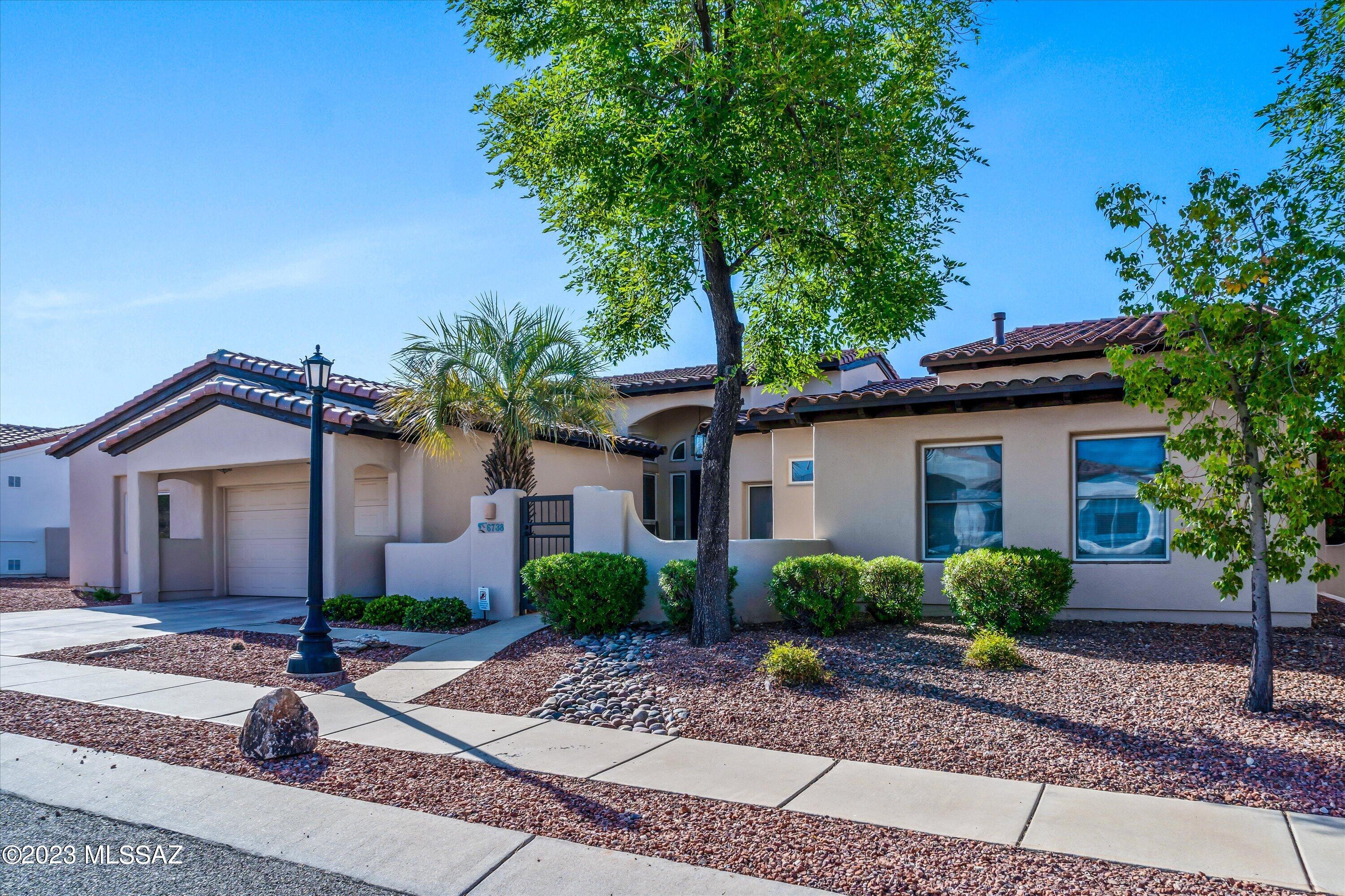 Pride of ownership is evident throughout this original owner home located in the Catalina Foothills. Well designed 3,082 sf. floorplan includes 4 bedrooms + additional office/den, & 2.5 bathrooms. Original model home in Shadow View Estates, with unique office and hobby room or 4th bedroom in garage, high end Pella windows, full interior plumbing re-pipe 2007, new roof in April of 2022. Multiple living areas, sizeable bedrooms and large Primary suite allows room for everything. Oversized 2 car garage, with built in storage, and large laundry room. Gorgeous mountain views, pool, spacious patio and much more. Full detailed list of improvements attached in document. Don't miss this opportunity to own in Shadow View Estates. HVAC units replaced Dec. '19, and interior & exterior of home repainted Dec. '21. Large Lot is fully landscaped and on automatic irrigation. Multiple living areas, sizeable bedrooms and large Primary suite allows room for everything. Oversized 2 car garage, with built in storage, and large driveway allows for abundant parking. Full detailed list of improvements attached in document