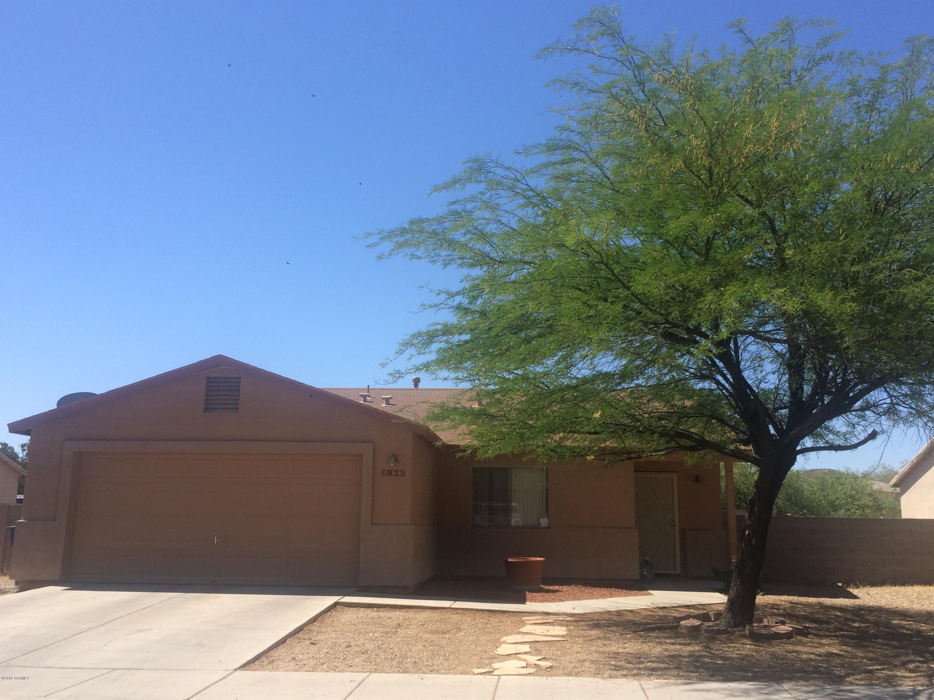 Perfect location, close to everything. This 3 bedroom 2 bath home is ready for a new owner! Open floorplan, tile throughout, neutral paint and high ceilings. South facing backyard with extended patio. Don't wait this one won't last long.