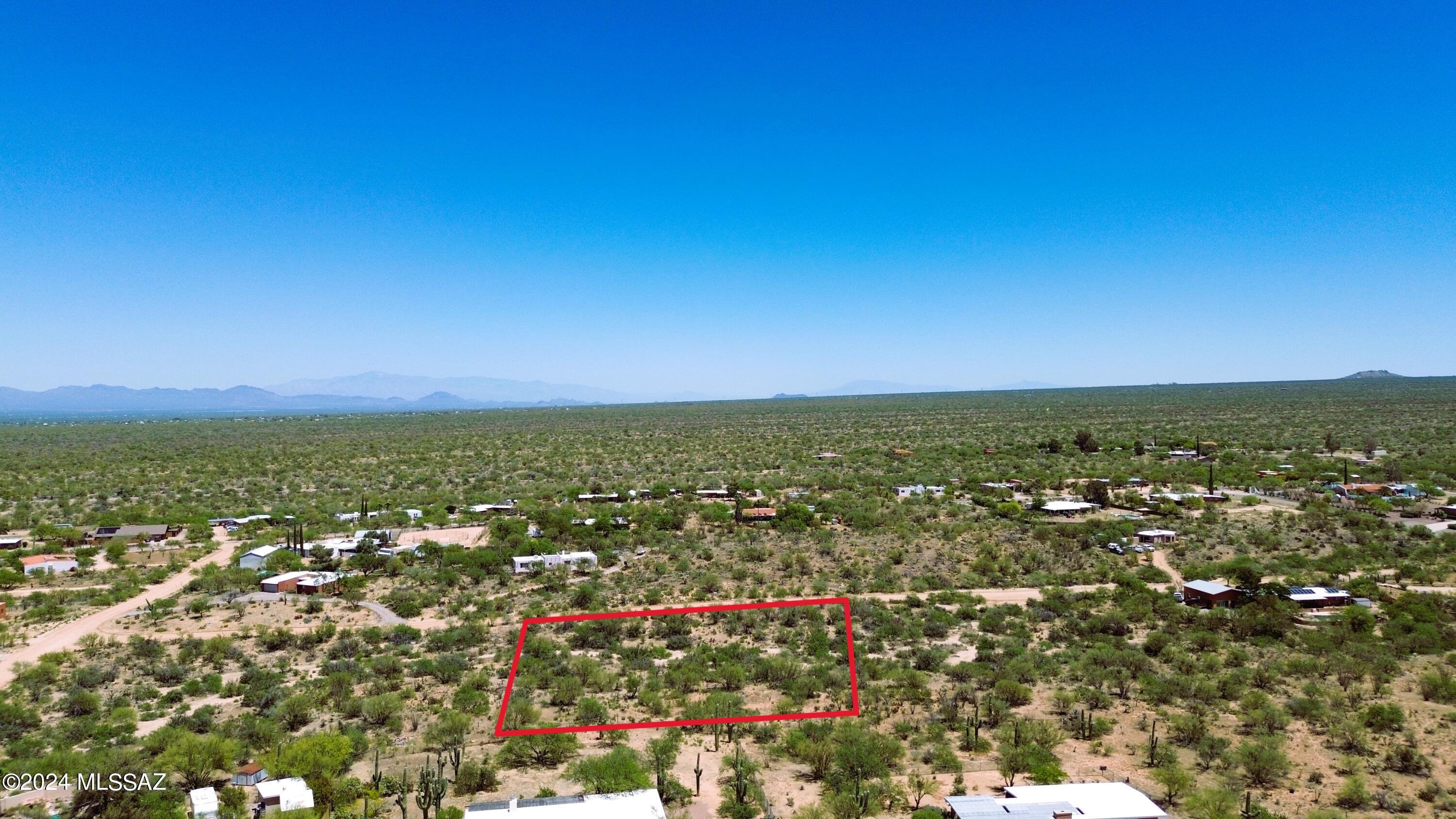 Lot 17 of Diamond Bell Ranch Unit 9 for sale! Discover the hidden gem of Diamond Bell Ranch, where Tucson's charm meets Southern Arizona's allure. Embrace enchanting star-lit nights and breathtaking vistas of Kitt Peak and the Baboquivari Mountains. Here lies your canvas to craft your dream abode, atop this premium 1.54-acre lot. With utilities conveniently at the lot line, the stage is set for your vision to unfold. Elevated and offering views of four distinct mountain ranges, this lot promises a panorama that inspires. Benefit from nearby underground utilities and revel in the vast expanse of Diamond Bell Ranch, where county-maintained roads ensure accessibility. Amidst a neighborhood adorned with custom homes, pride of ownership radiates, with the freedom to accommodate horses... From vibrant sunrises to tranquil sunsets, and the mesmerizing spectacle of starlit skies, Diamond Bell Ranch offers a lifestyle unlike any other. Don't miss the opportunity where space for both your home and cherished animals awaits. Take the first step towards making your dream a reality - come experience the allure of Diamond Bell Ranch today!

Important Note: Buyer to verify ALL specifics on the subject property.  Including but not limited to, zoning, floodplain, topography, hydrology, legal and physical access, and utilities. Buyer to verify the intended use with zoning.  Buyer to verify utility locations, costs, and accessibility. All details provided are for reference only. Please independently verify all information. Any markings or flags on photos and maps are approximate and not professional survey lines. Ask Broker for a list of certified professional engineers and planners to help in this due diligence verification.