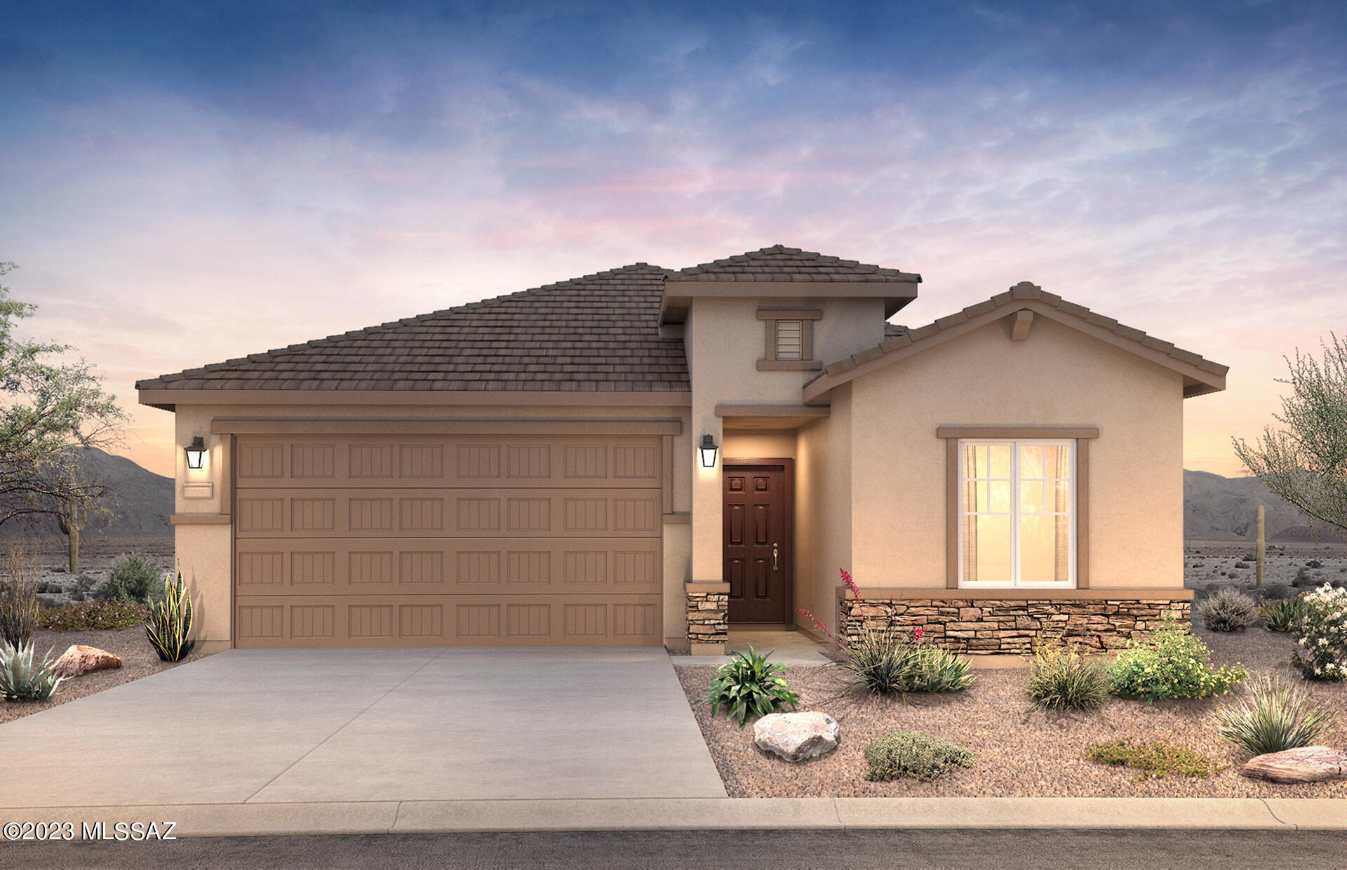 Up to 3% of Base Price or total purchase price, whichever is less, is available through preferred lender.

Brand new home in premium master planned community, La Estancia features community pools/splash pad, parks, walking paths. Near the loop bike path and close to UofA and downtown.  Lavender plan is h-efficiency, smart home enabled, four bedrooms, two baths plus den and two car garage withy all stainless steel appliances included.  Estimated completion of May 1, 2024.

Appliance package shown in photos may vary.